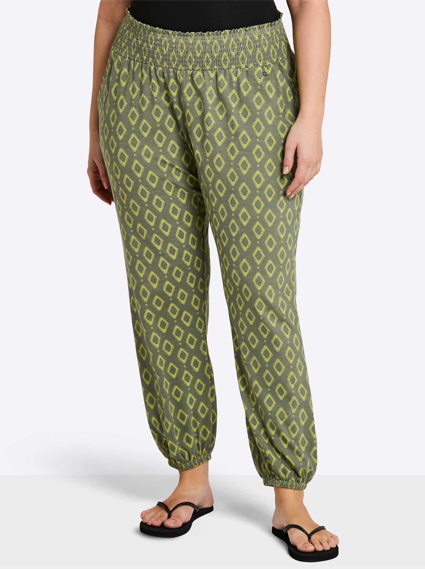 Sheego Pantalon à enfiler