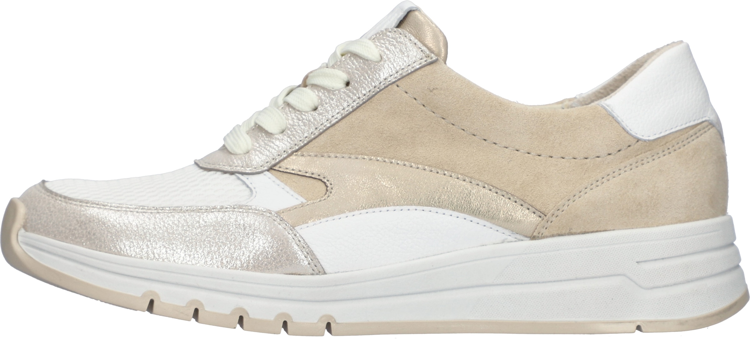 Waldläufer Baskets compensées  Chaussure à lacets, chaussure basse, sneaker de loisirs avec col souple