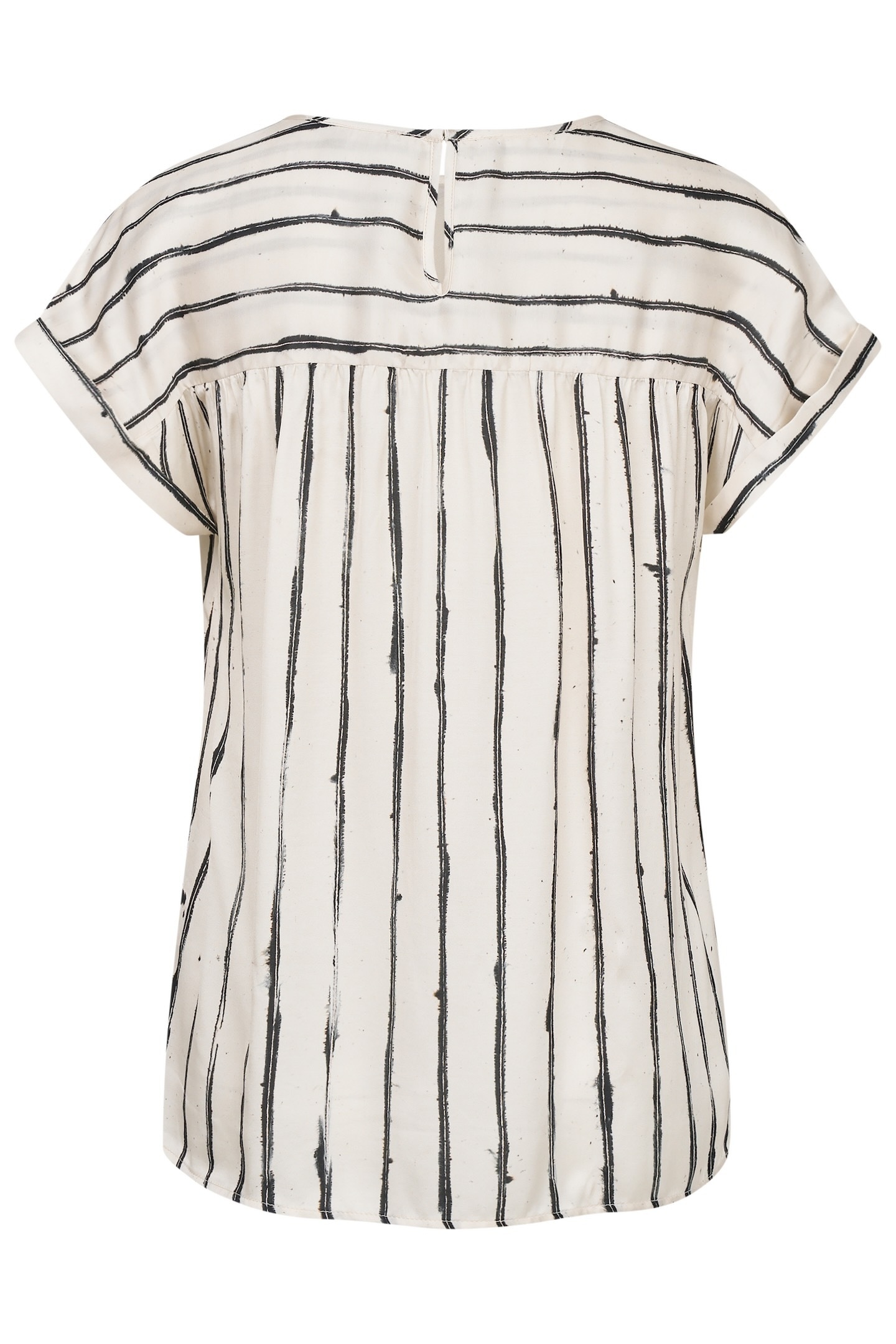 bugatti Blouse à manches courtes mit Streifenprint