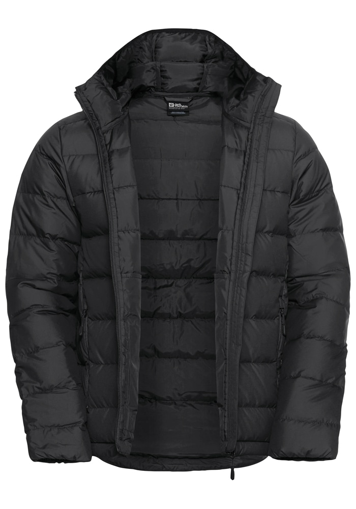 Jack Wolfskin Daunenjacke »ATHER DOWN HOODY M RDS« mit Kapuze