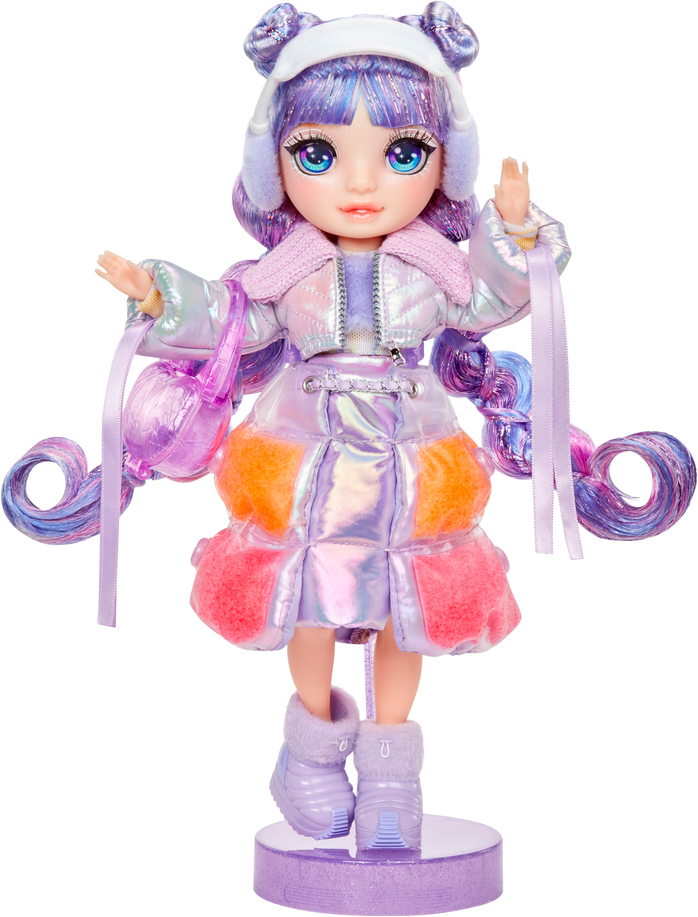 RAINBOW HIGH Anziehpuppe »Winter Wonderland Doll - Violet (Purple)«