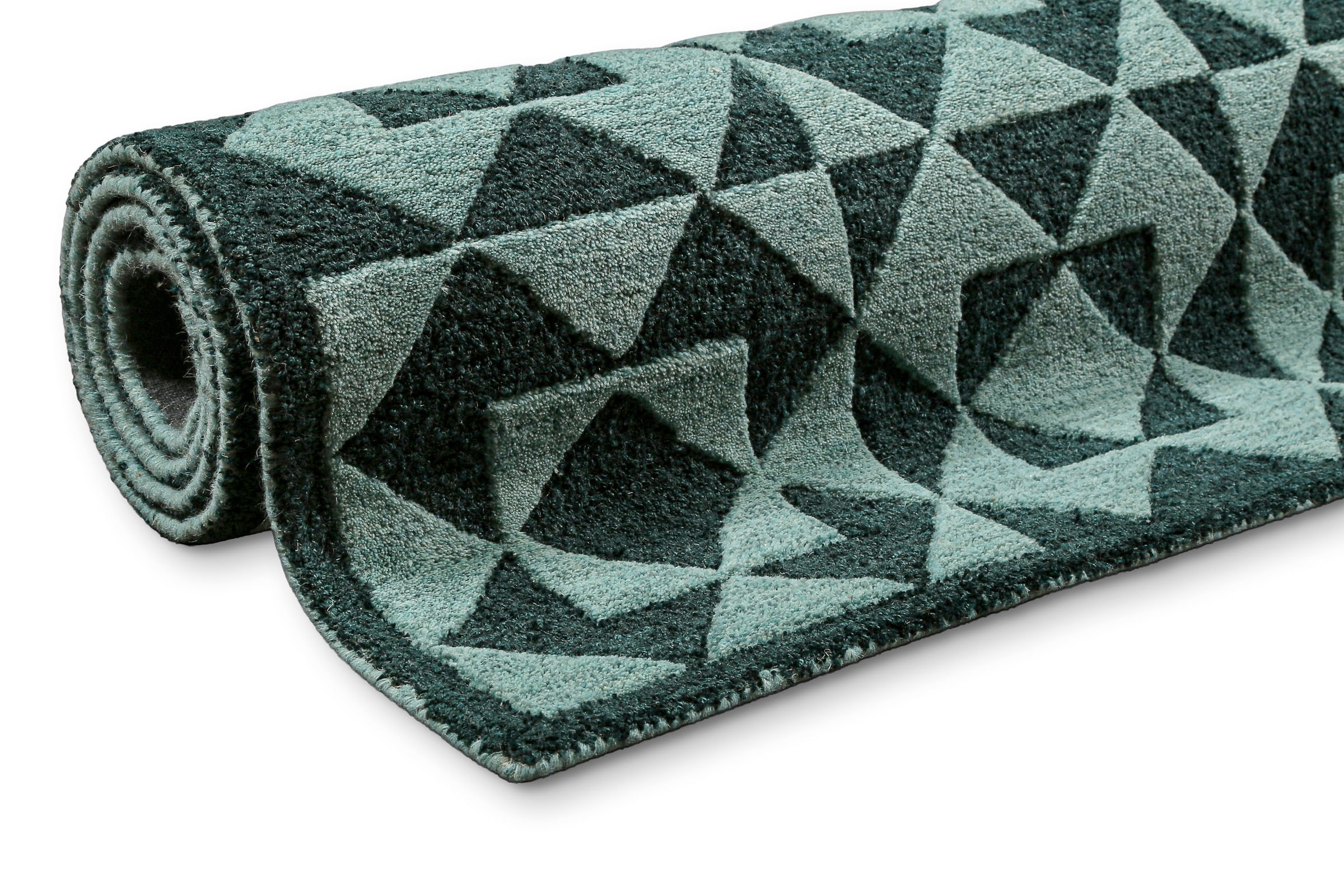 Wecon home Tapis »Downtown« Rectangulaire 10 mm Höhe handgefertigt, pflegeleicht, Fasermix, Wohnzimmer, Schlafzimmer