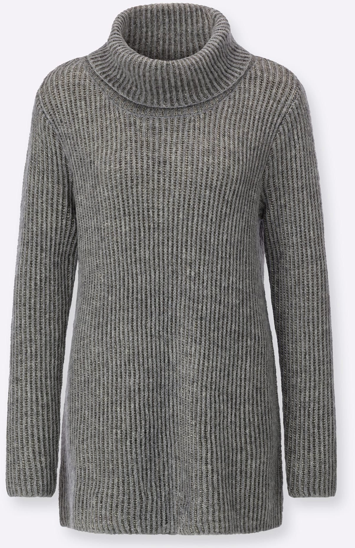 creation L Pull à col roulé »Woll-Alpaka-Mix-Pullover«