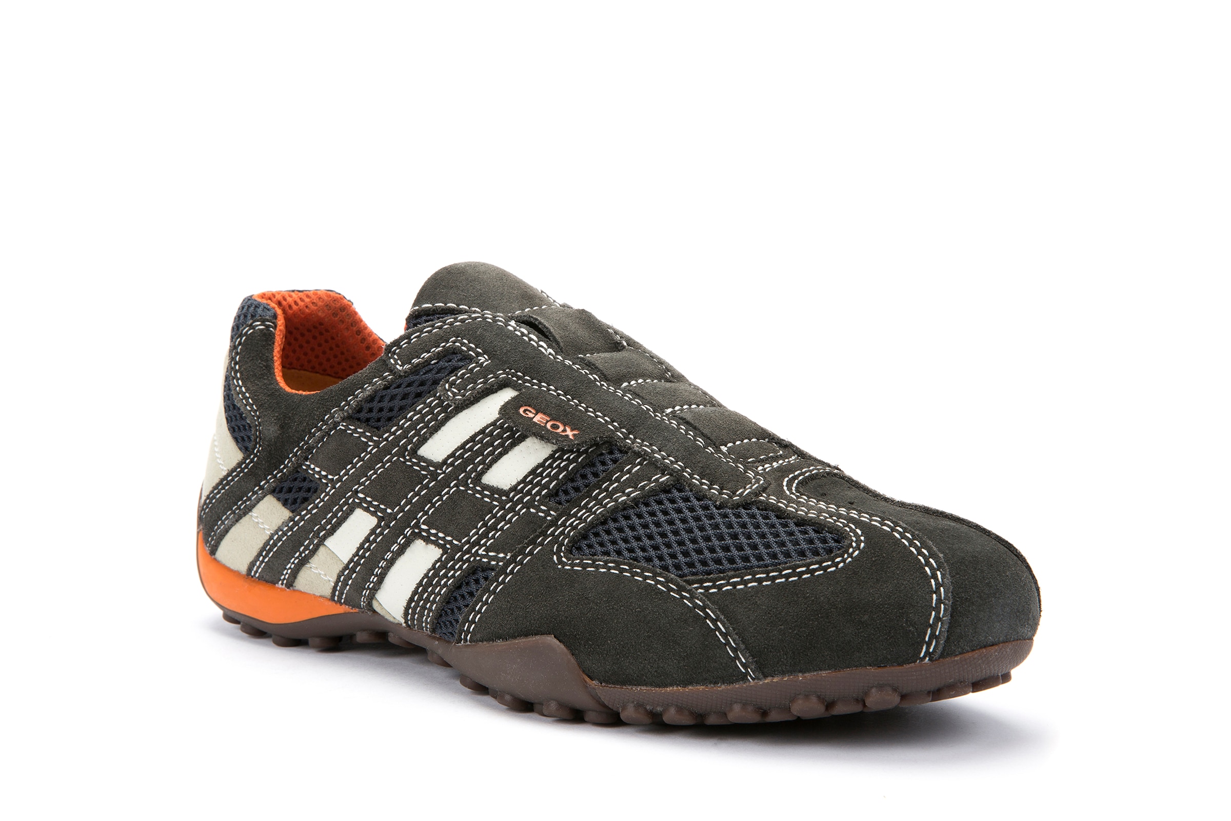 Geox Baskets slip-on »U SNAKE«  chaussure de loisirs, mocassin avec membrane spéciale Geox