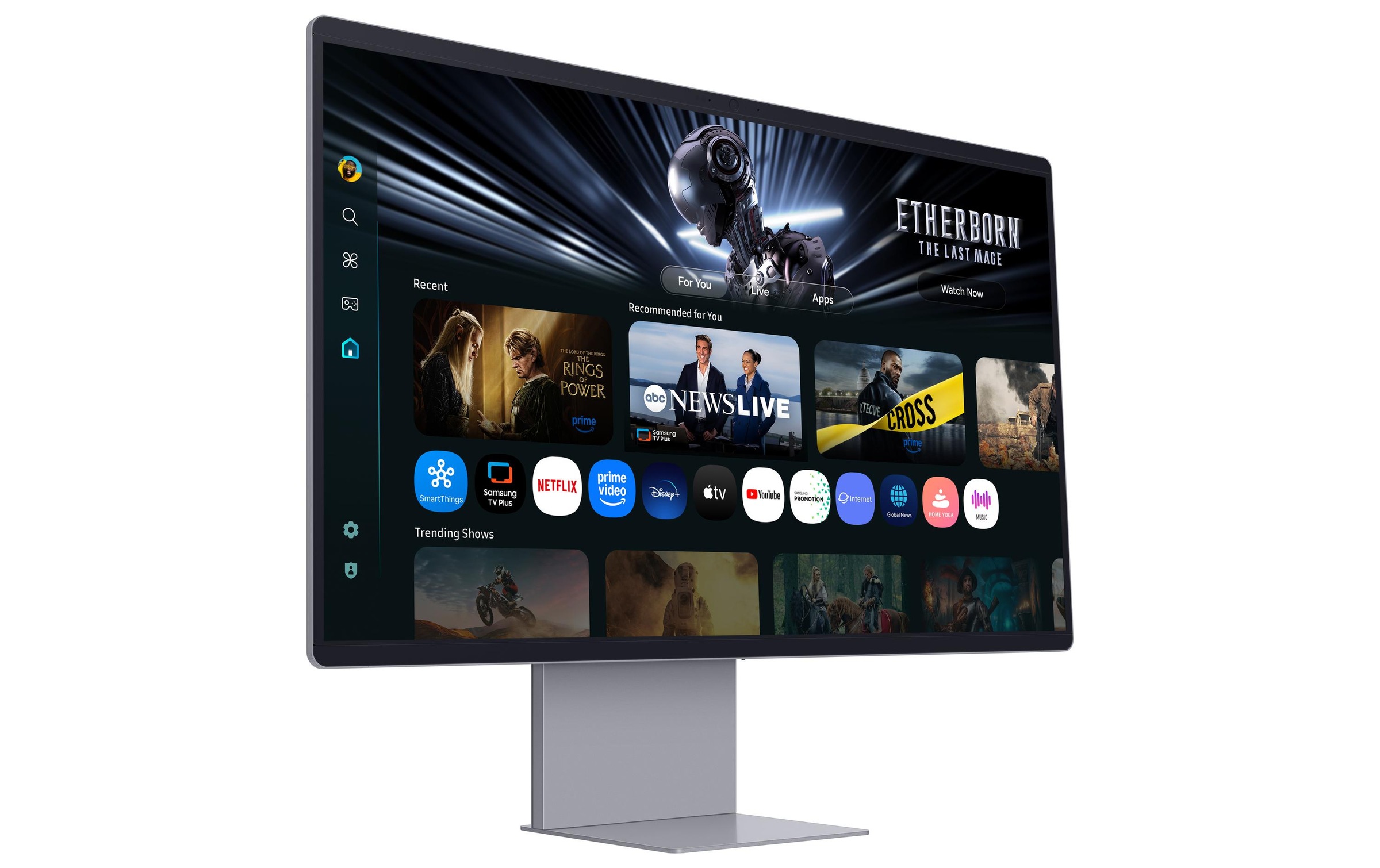 Samsung Smart Monitor »S32FM900SU« 80 cm/32 ″  3840 x 2160 px 0,03 Reaktionszeit 165 Hz