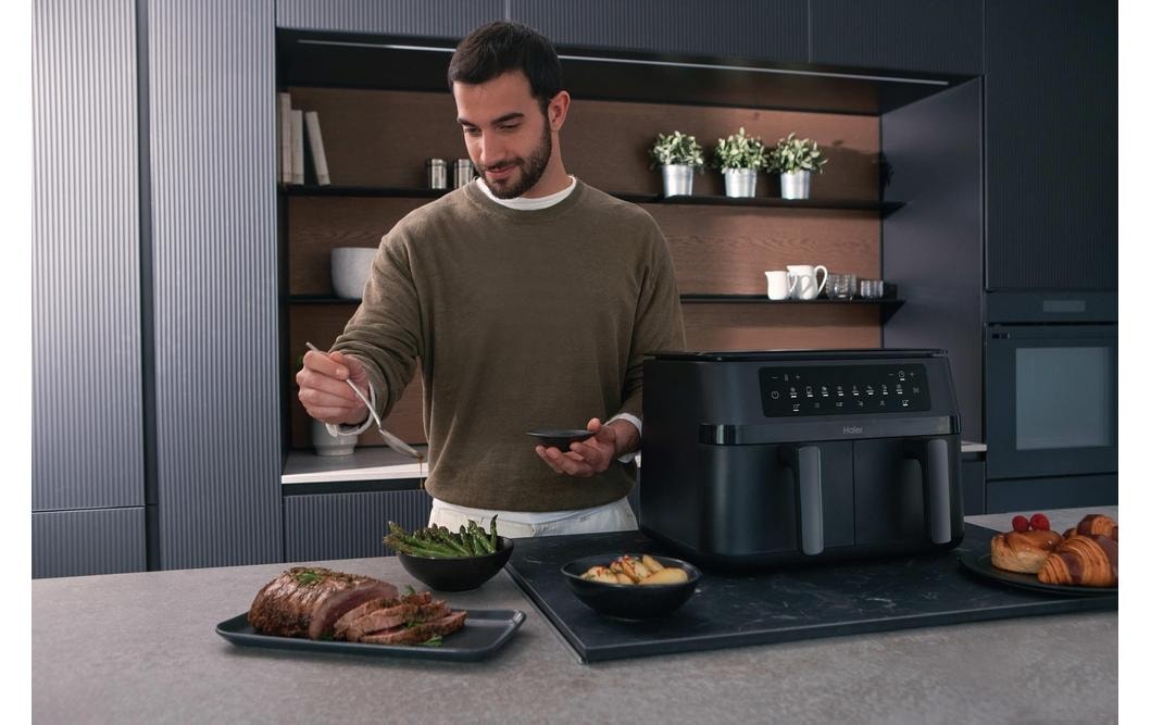 Haier Heissluftfritteuse »HAF3AD 21 11,5 l« Doppel-Heissluftfritteuse