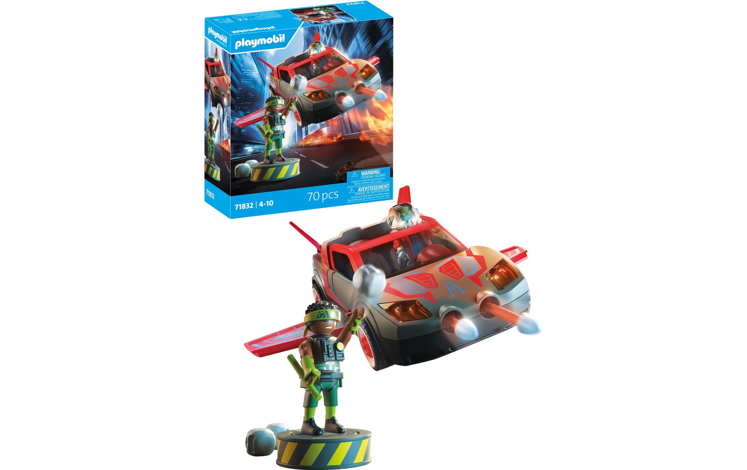 Playmobil® Jeu de construction »Helden-Multifunktionsfahrzeug (71832), Heroes« Made in Europe