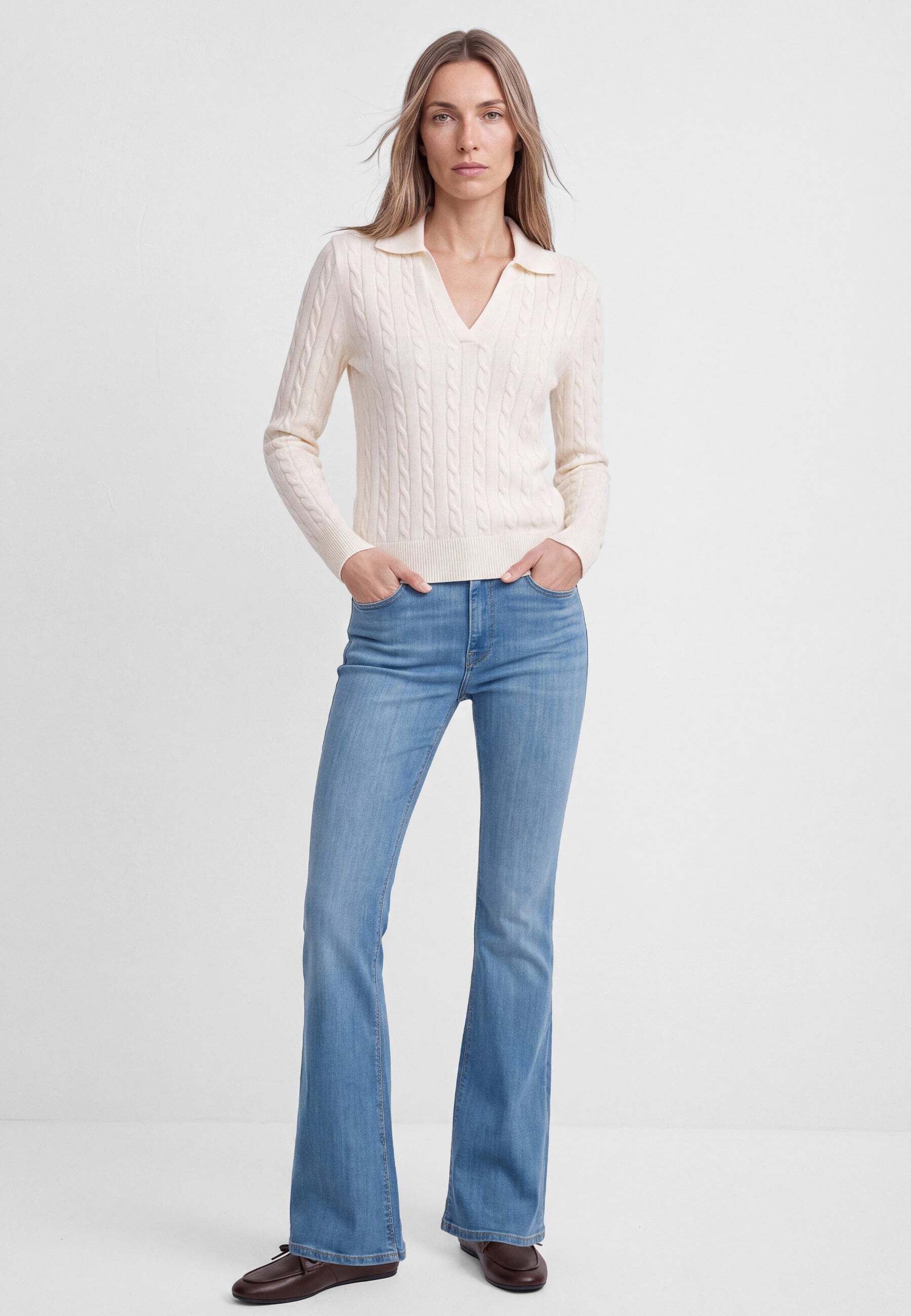 Mavi Pull en tricot »Mavi Pullover Polo«