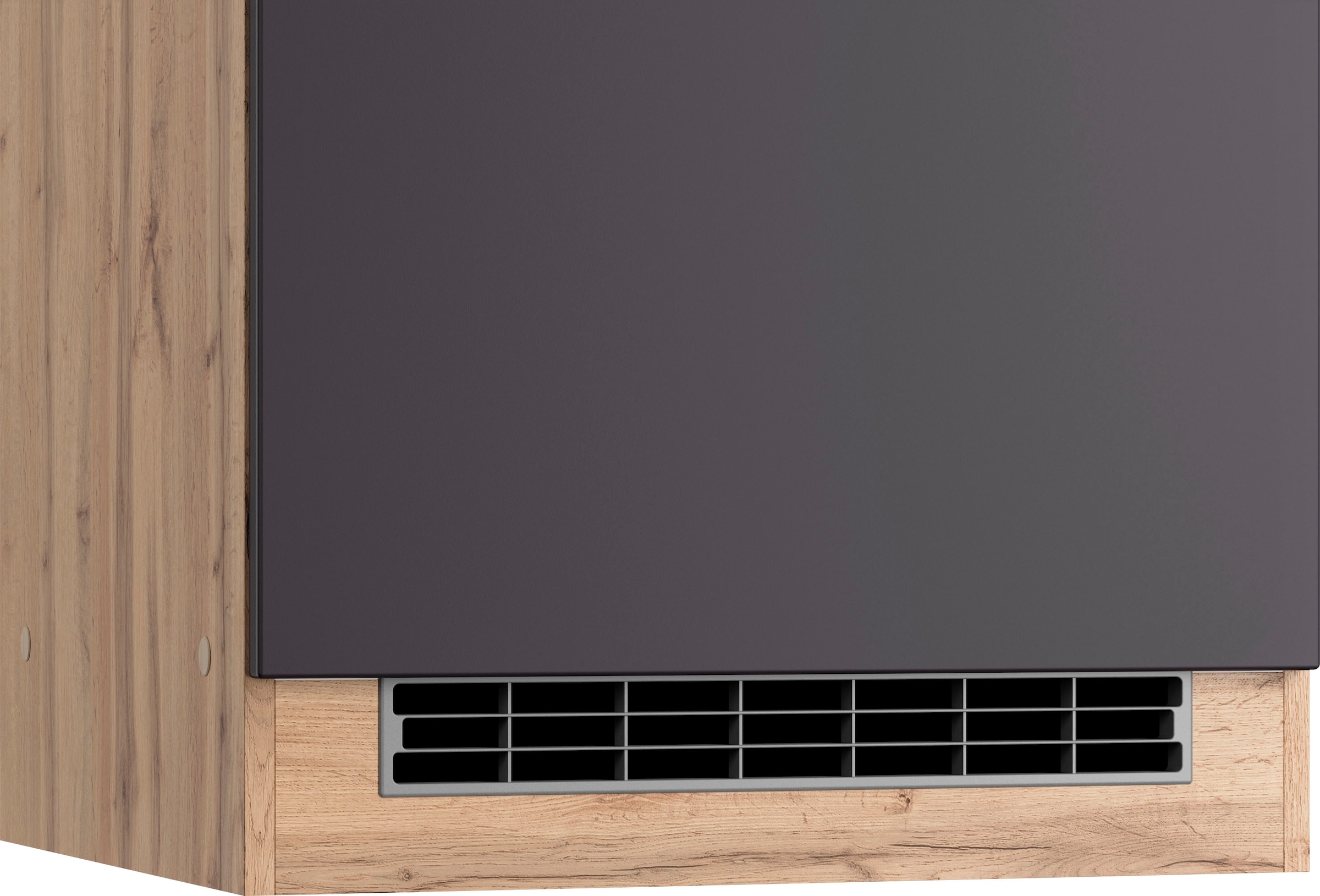 KOCHSTATION Four/réfrigérateur encastrable »KS-Riesa« Largeur 60 cm, façades MDF
