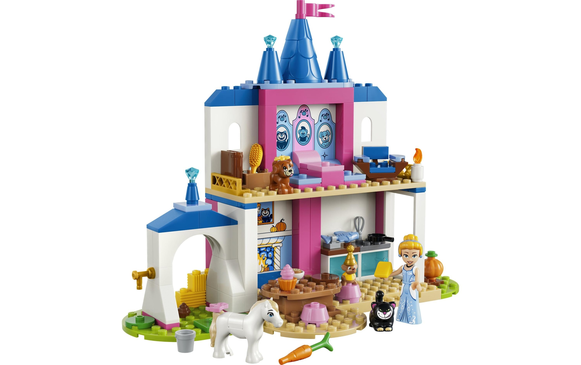 LEGO® Pions de construction »Cinderellas Tierpalast (43283), LEGO Disney Princess« fabriqué en Europe