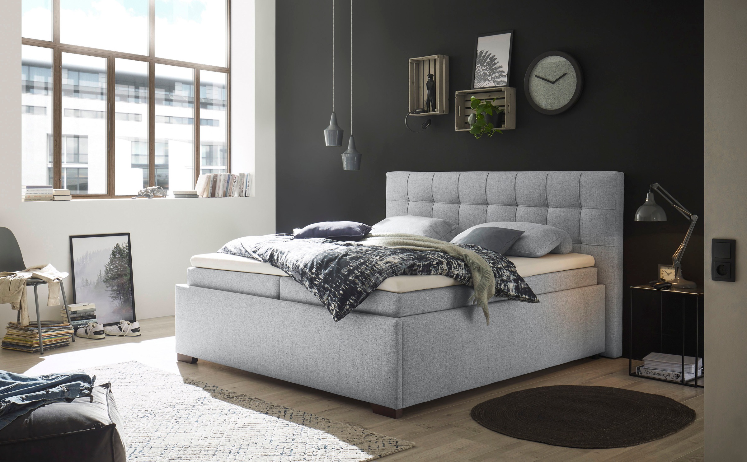 ED EXCITING DESIGN Boxbett »Artos« inkl. zwei Bettkästen