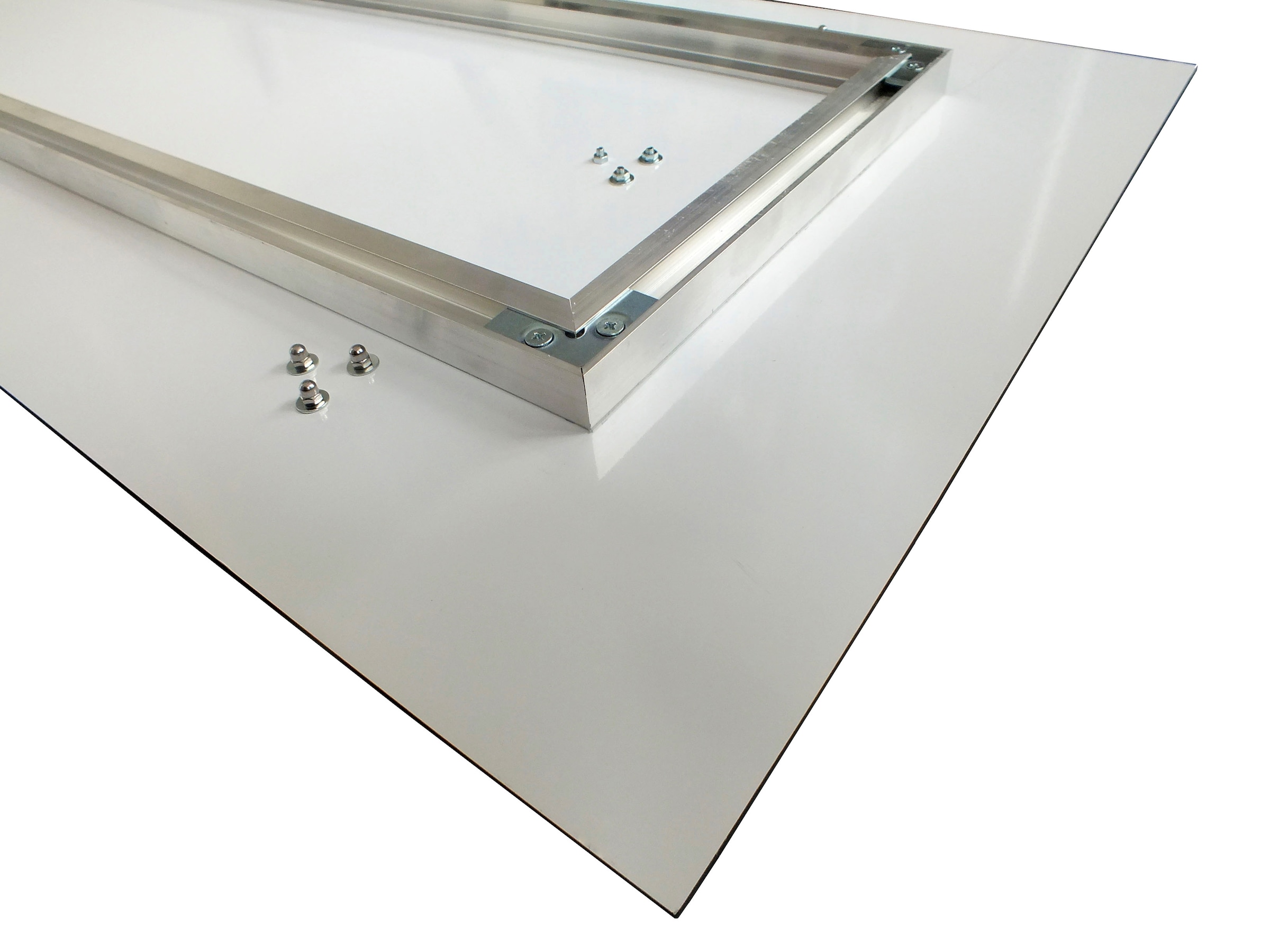 queence Garderobenleiste »Brushed Grey« Wand Garderobe, wischtechnik, Beton Optik, grau, platzsparend, modern