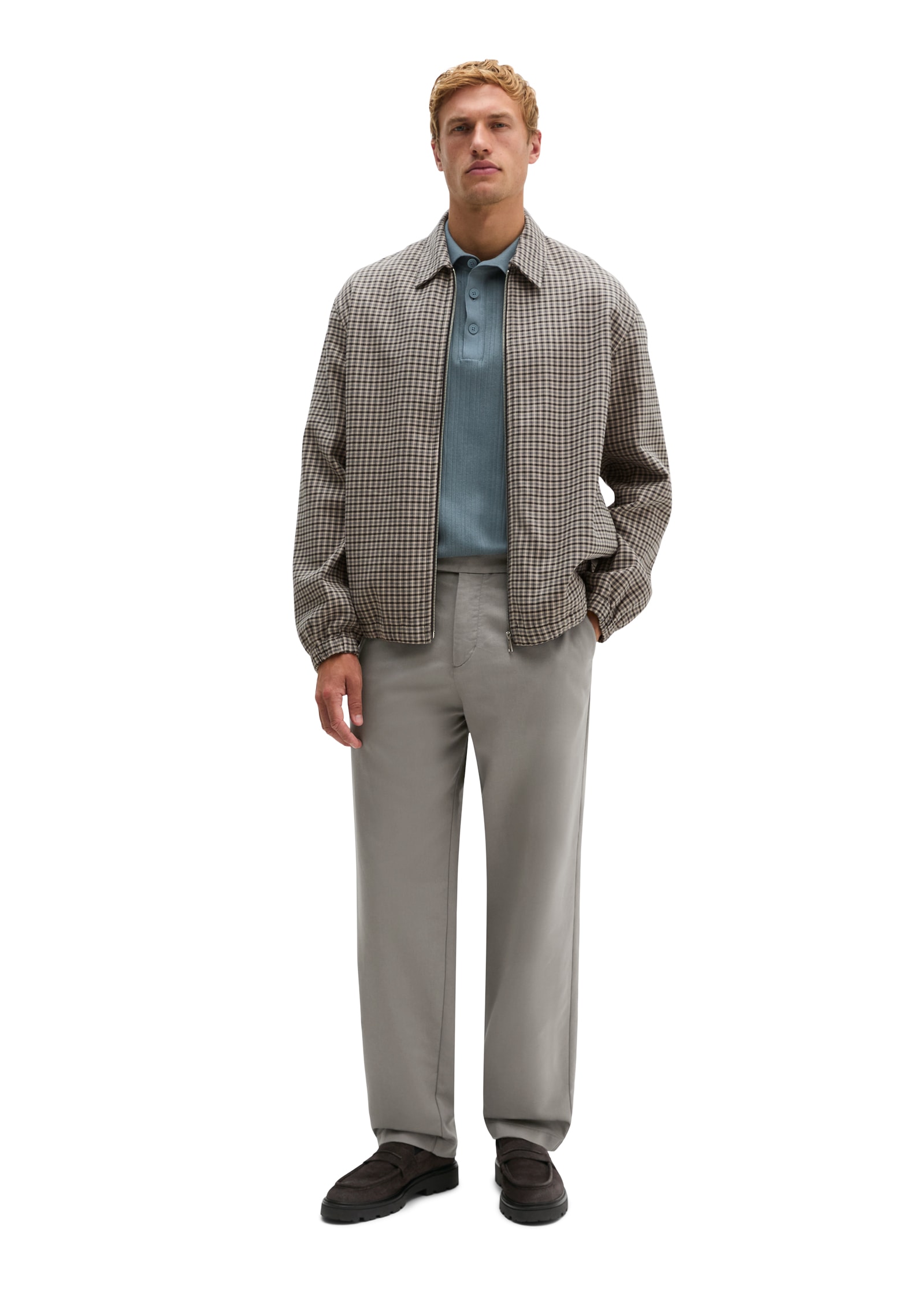 Marc O'Polo Veste chemise en sergé de coton bio, surchemise