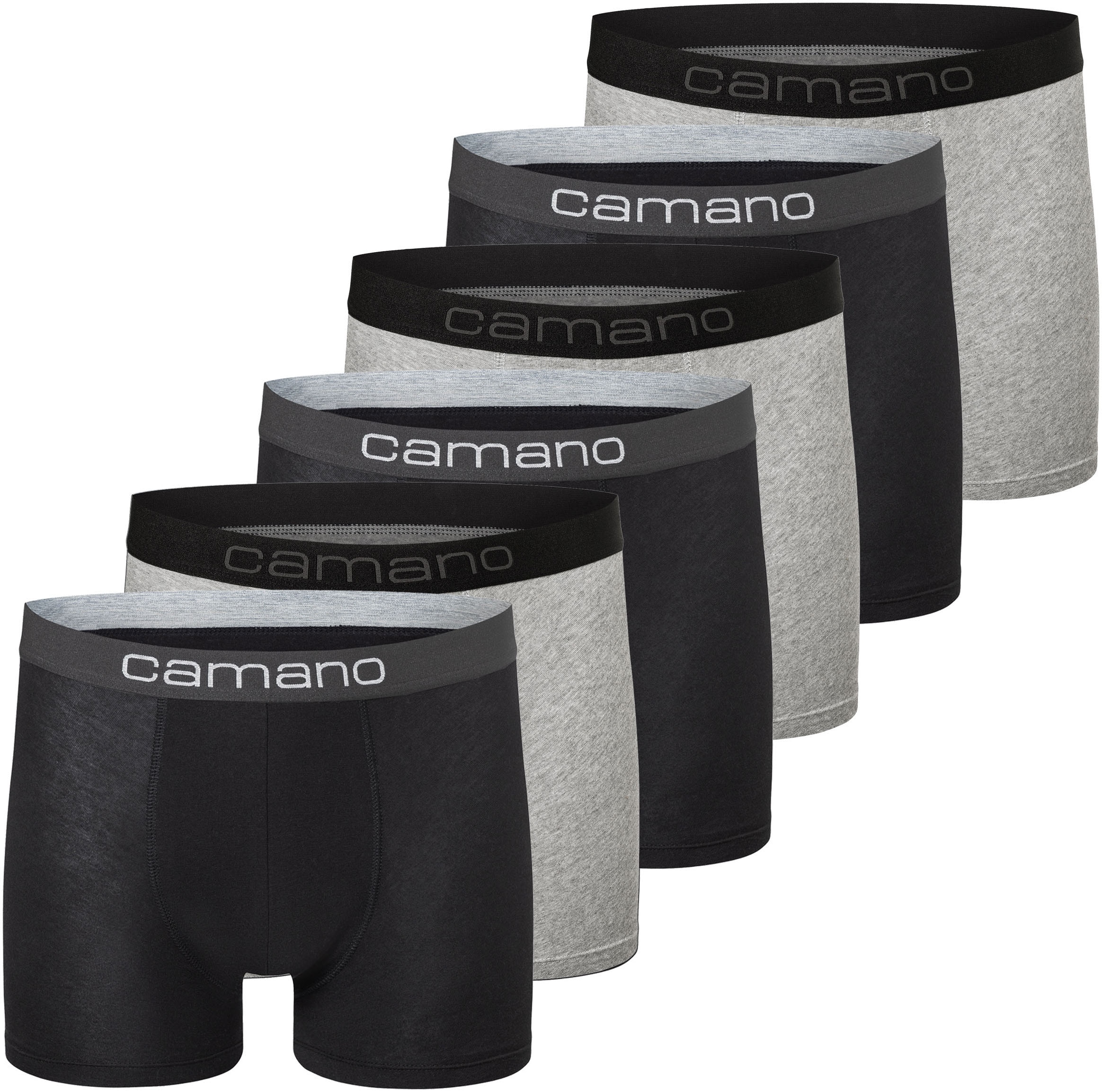 Camano Boxers »comfort« 6er Pack,  mit Stretch-Logobund