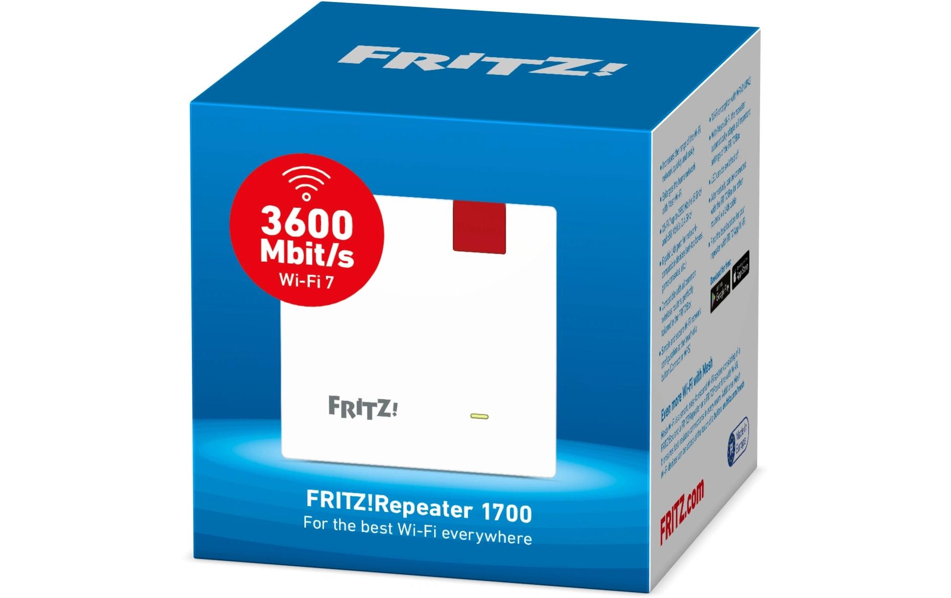   Répéteur Wifi »FRITZ! FRITZ!Repeater 1700 Edition International«
