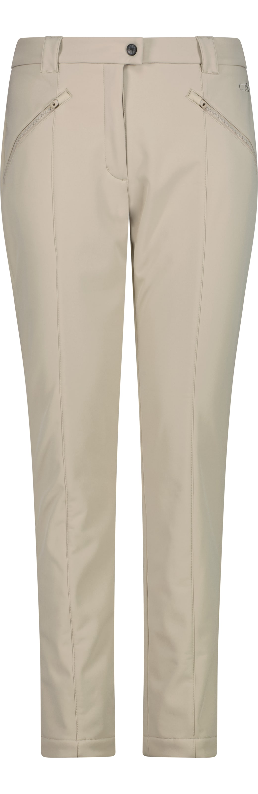 CMP Softshellhose »WOMAN LONG PANT«  mit Elasthananteil, aus Polyester und Elasthan, in grossen Grössen