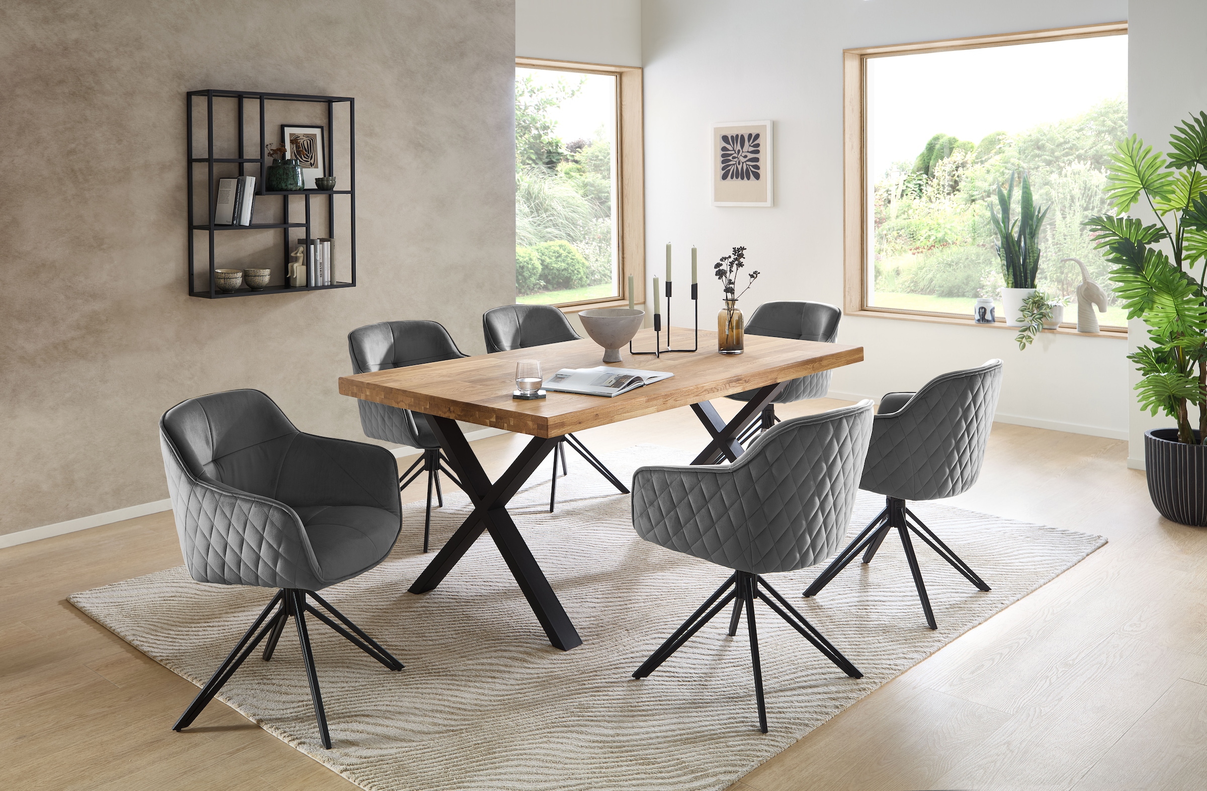 Stolkom Armlehnstuhl »Emma« (Set) 2 Stk.180 grad drehbar mit Auto-Return