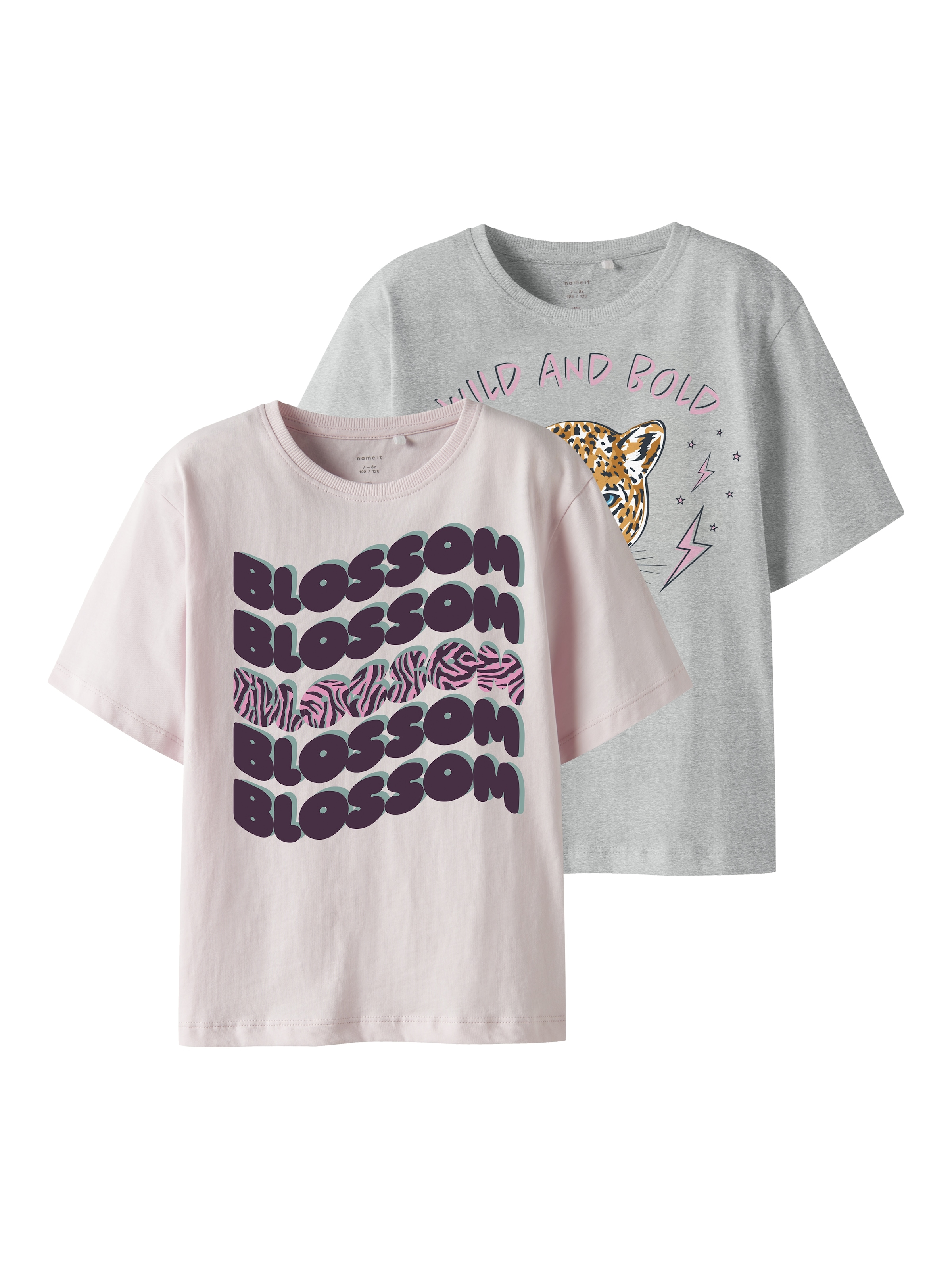 Name It T-shirt »NKFBENNA 2P SS NREG TOP BOX PB« Packung, 2 pièces