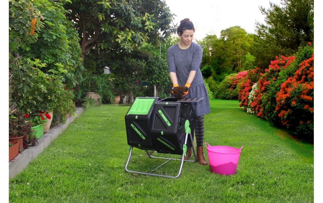   Composteur »Plastia Taumelnder Duo 70 l«