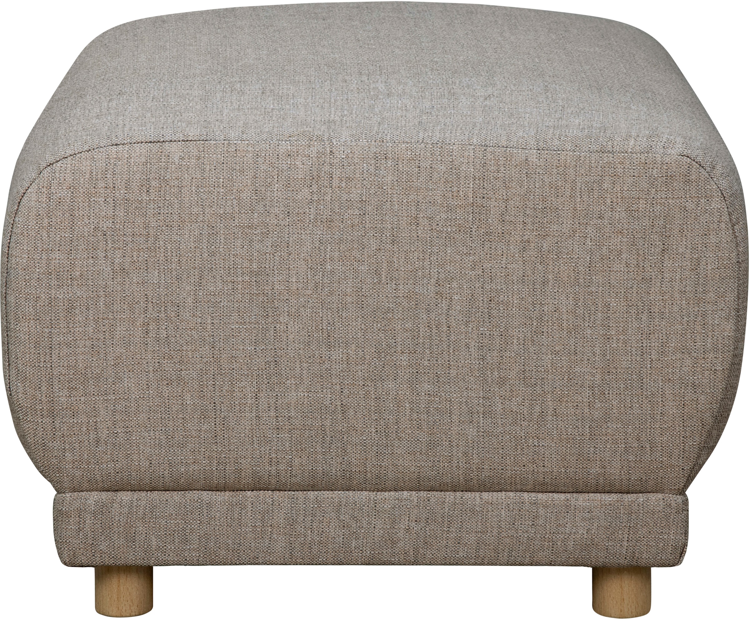 Home affaire Polsterhocker »LEMPS« klein passend zur Serie, B/T/H: 70/70/46 cm