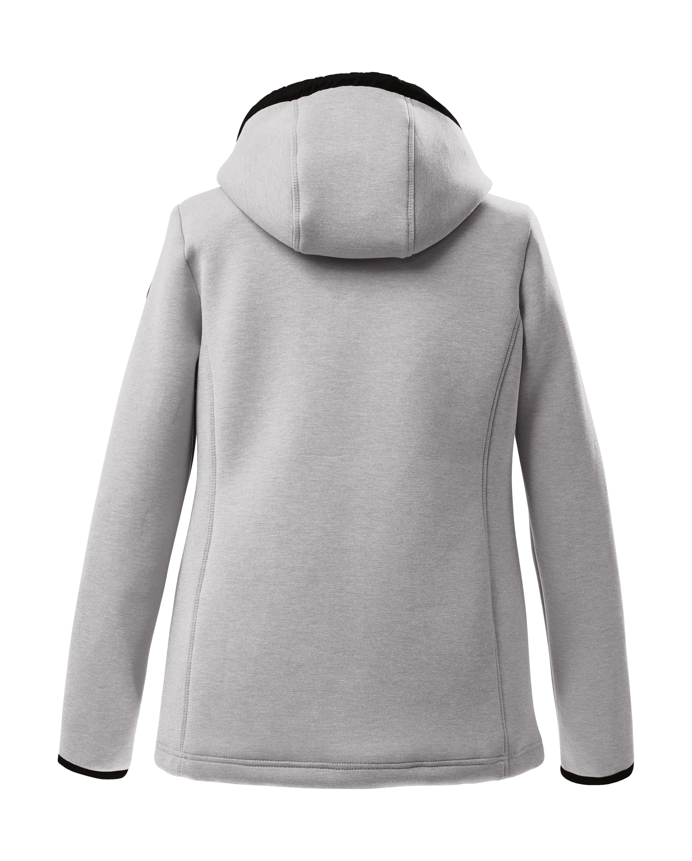 STOY Funktionsjacke »STS 1 WMN JCKT« Elastische Scuba-Jacke mit verstellbarer Kapuze