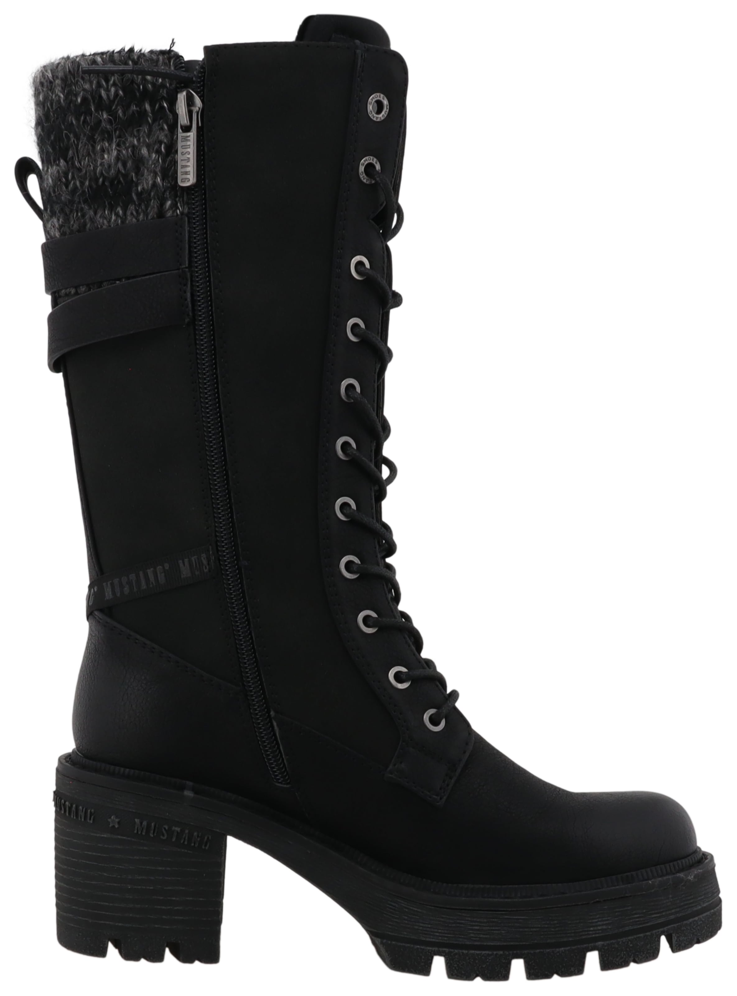 Mustang Shoes Bottes d'hiver »Madlin«  Snowboots, bottes d'hiver avec col en textile