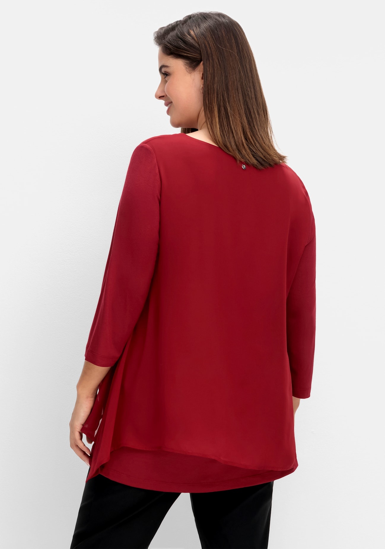 Sheego 3/4-Arm-Shirt »3/4-Arm-Shirt« 1 Stk. tlg.