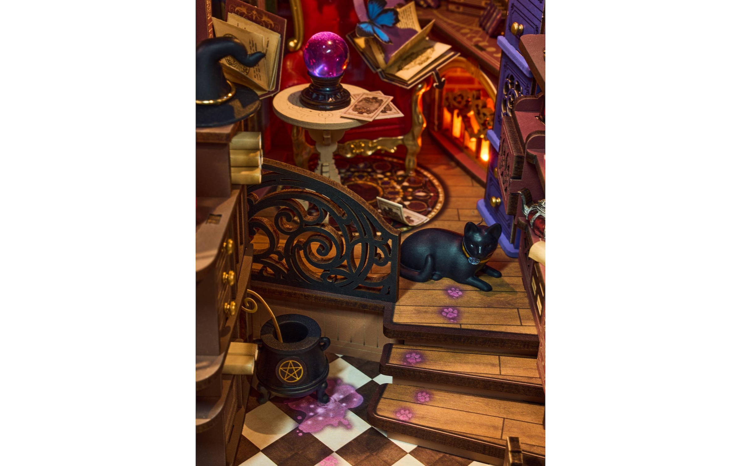   Modellbausatz »Rolife Magic Fantasy Corner Holzbausatz Diorama« 185 Stk. tlg.
