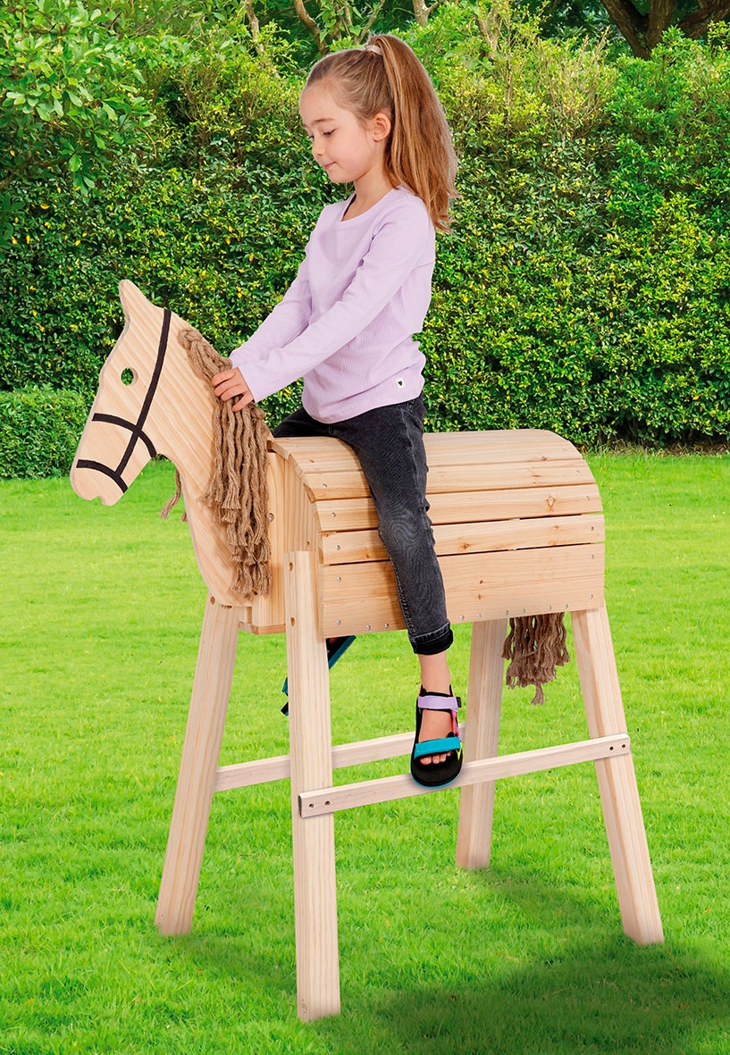 Happy People Cheval en bois FSC® - schützt Wald