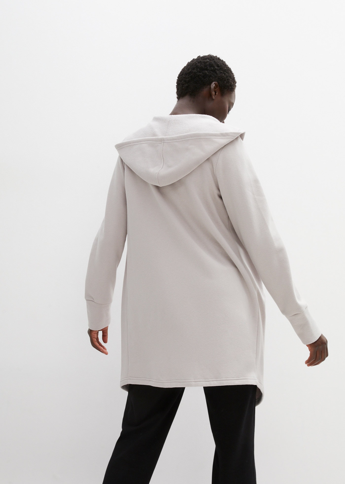 bonprix Veste sweat »Long-Sweatjacke«, Long-Sweatjacke
