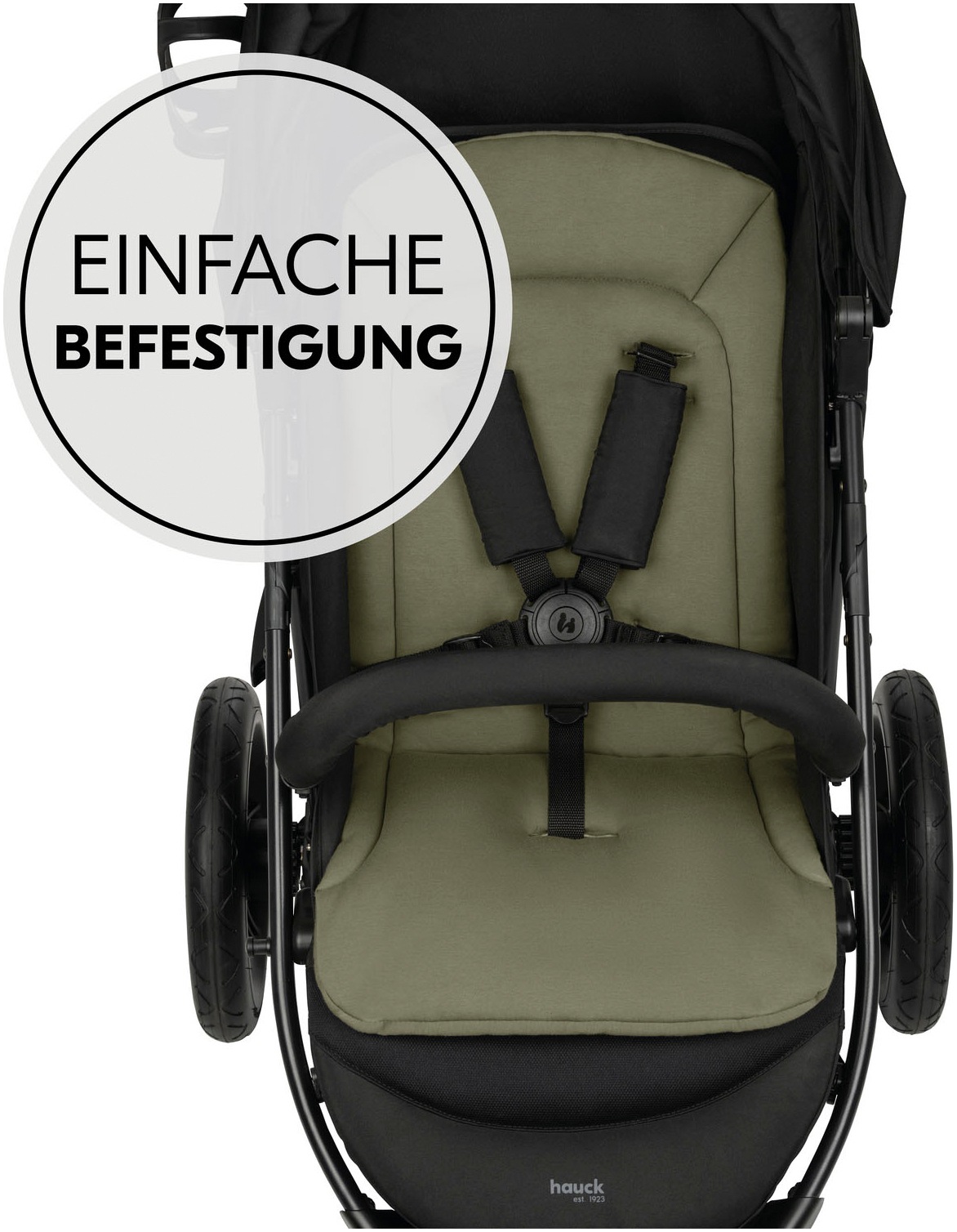 Hauck Housse de siège de poussette »Seat Liner« kompatibel mit hauck Buggys, Kinderwagen und Fahrradanhängern