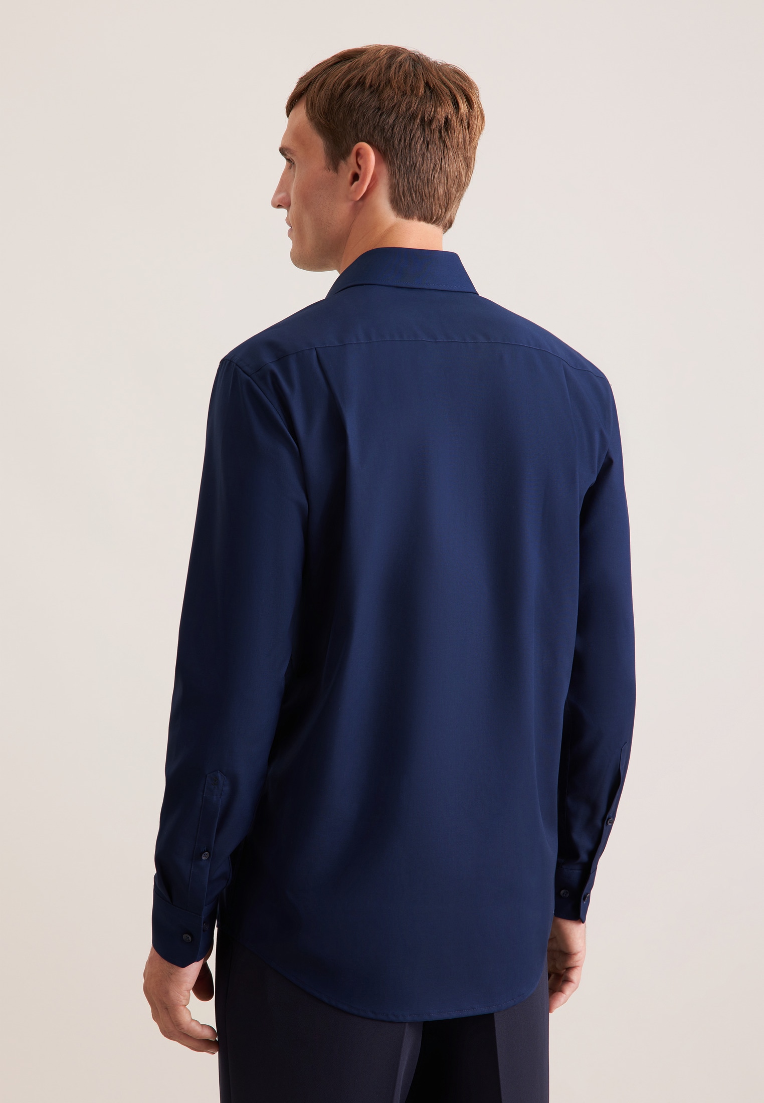 seidensticker Businesshemd »Schwarze Rose« Regular 1/1 Kentkragen Uni