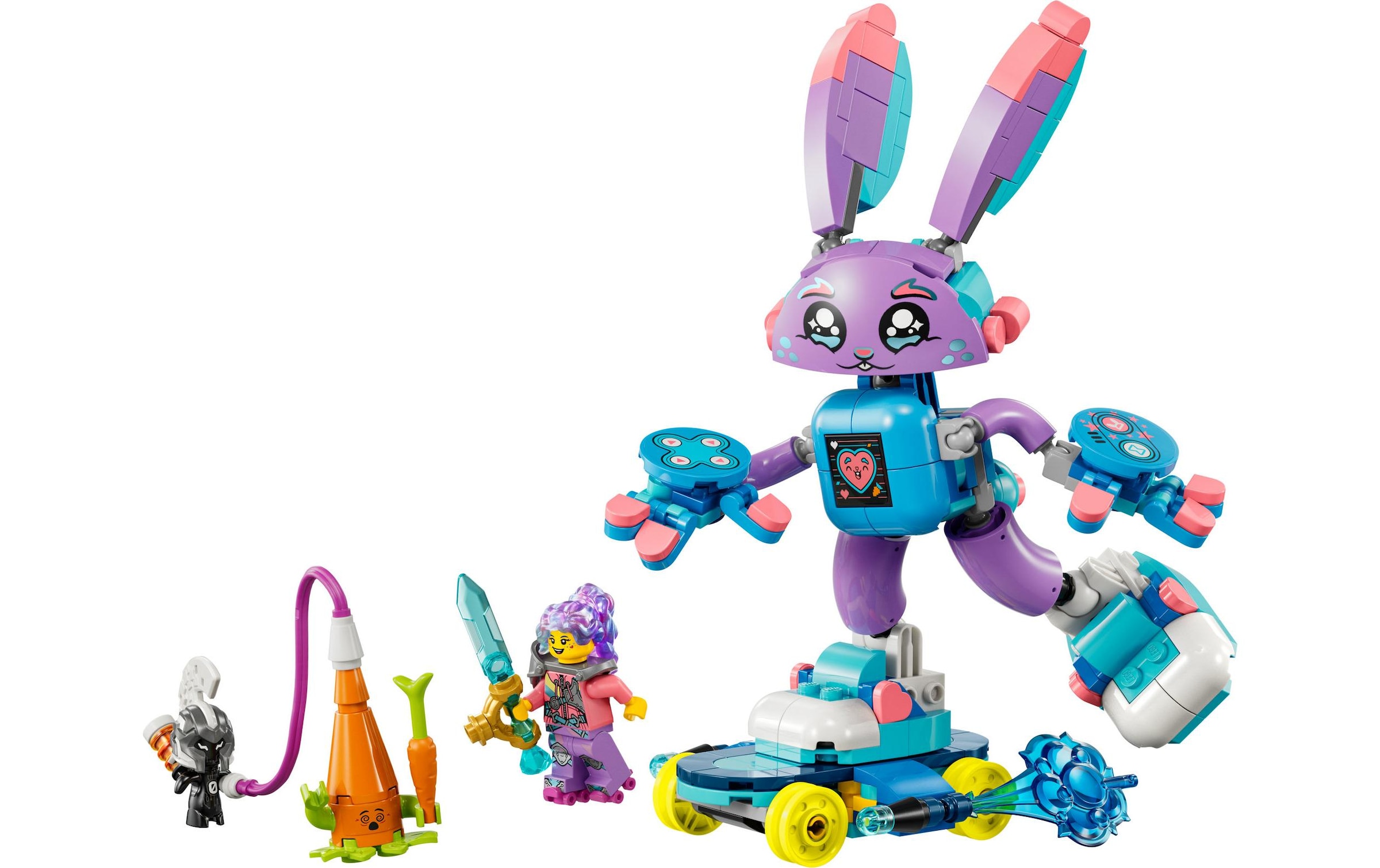 LEGO® Spielbausteine »DreamZzz Izzie und Bunchurro der Gaming-Hase 71490«