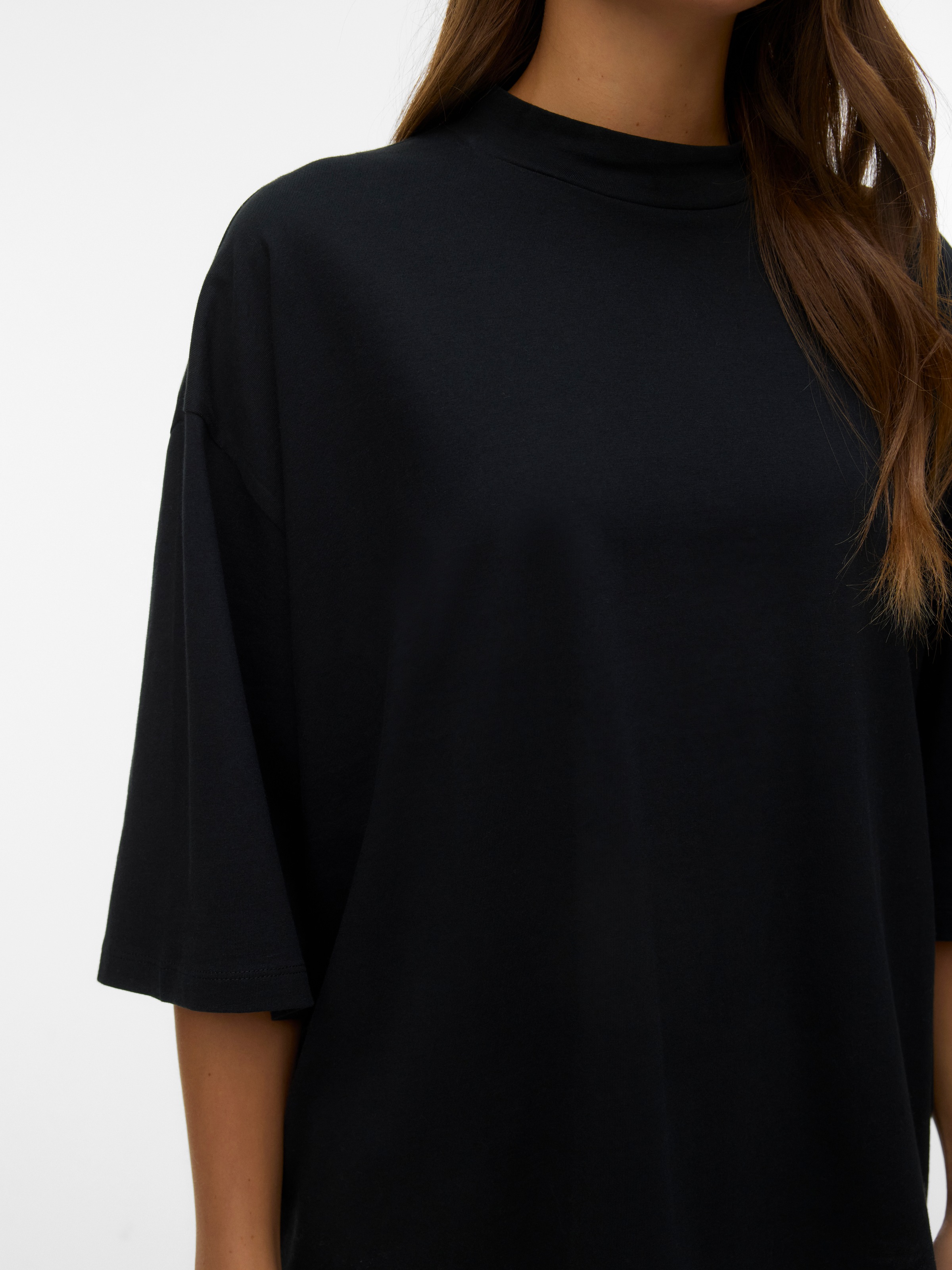 Vero Moda T-shirt à manches courtes »VMMOLLY 3/4 TOP JRS NOOS« Baumwolle, loose fit