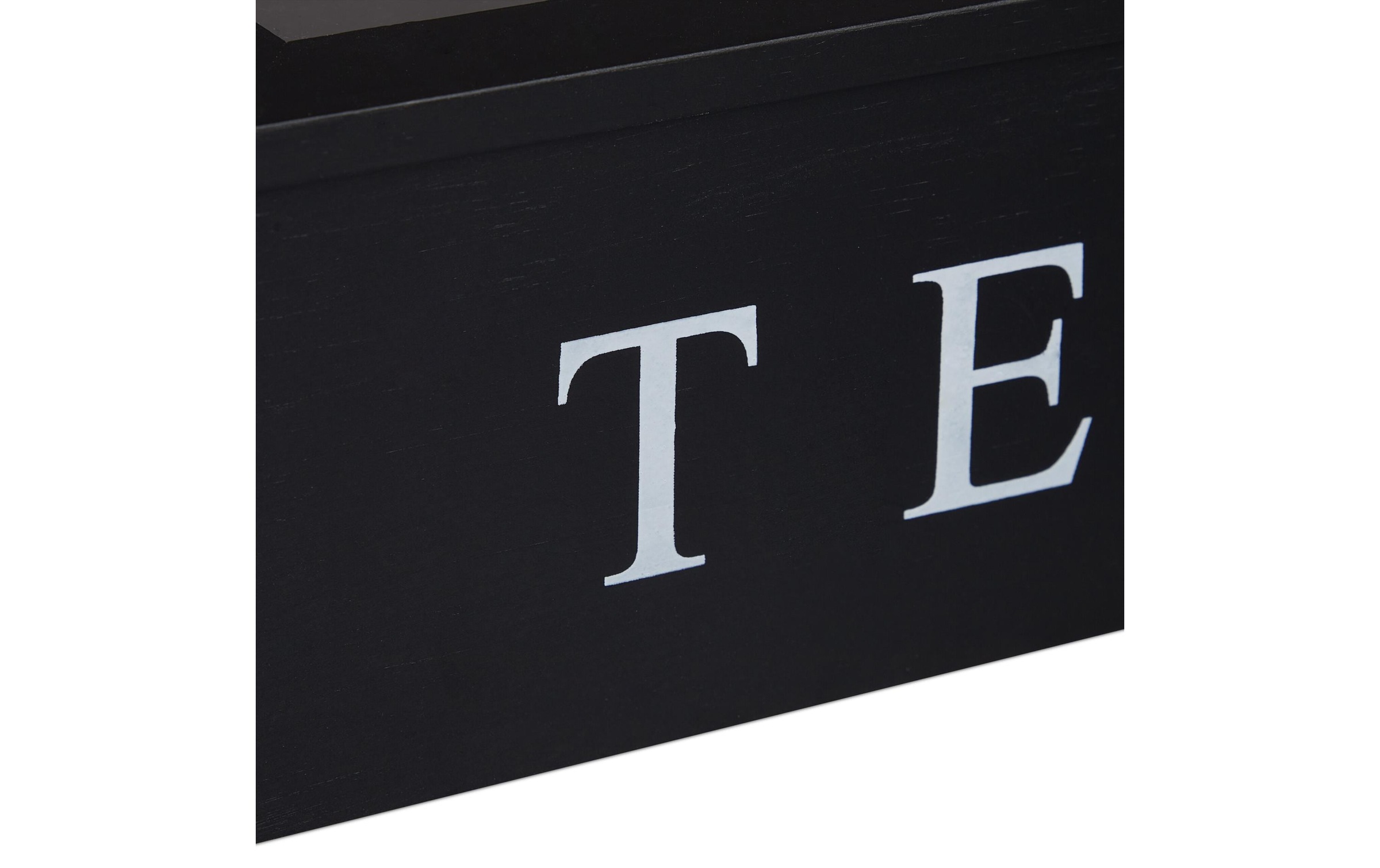 relaxdays Teebox »9 Fächer« 1 Stk. tlg.