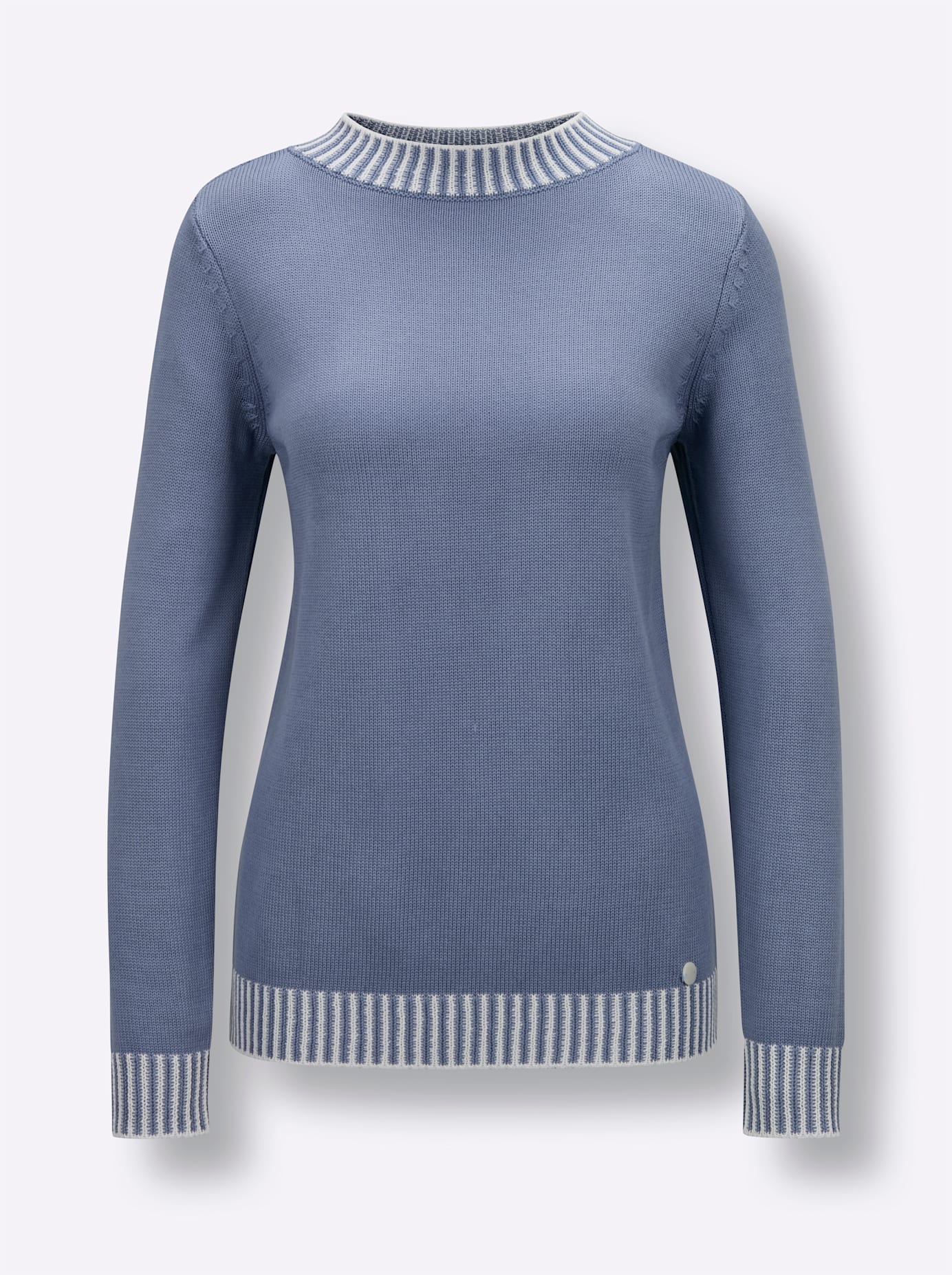 CREATION L PREMIUM Pull à col rond »Modal-Baumwoll-Pullover«