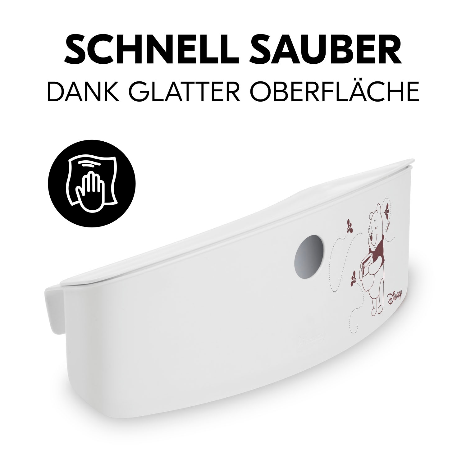 Hauck Aufbewahrungsbox »Highchair Box S, Disney Pooh White« für Hochstühle