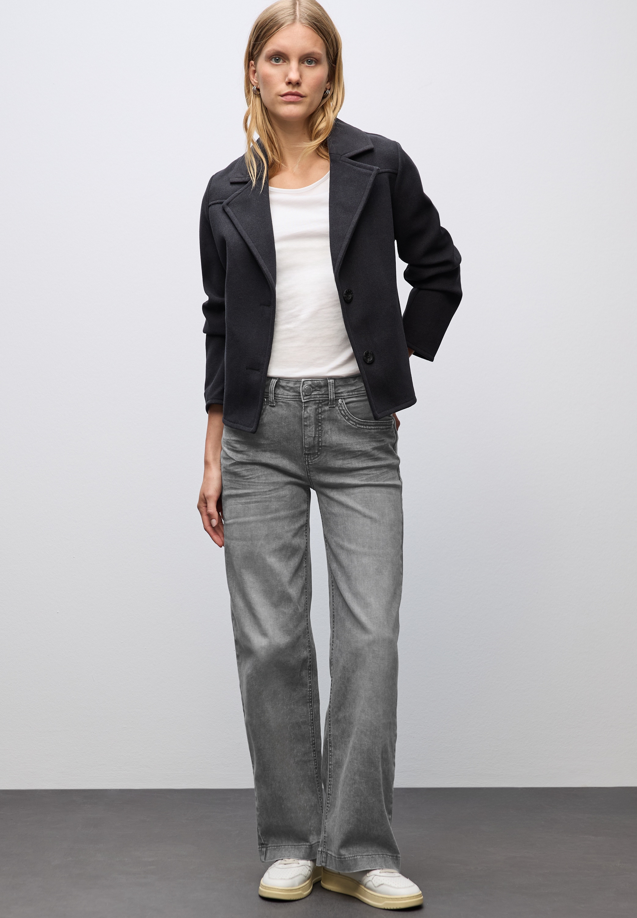 STREET ONE Weite Jeans im Five-Pocket Style