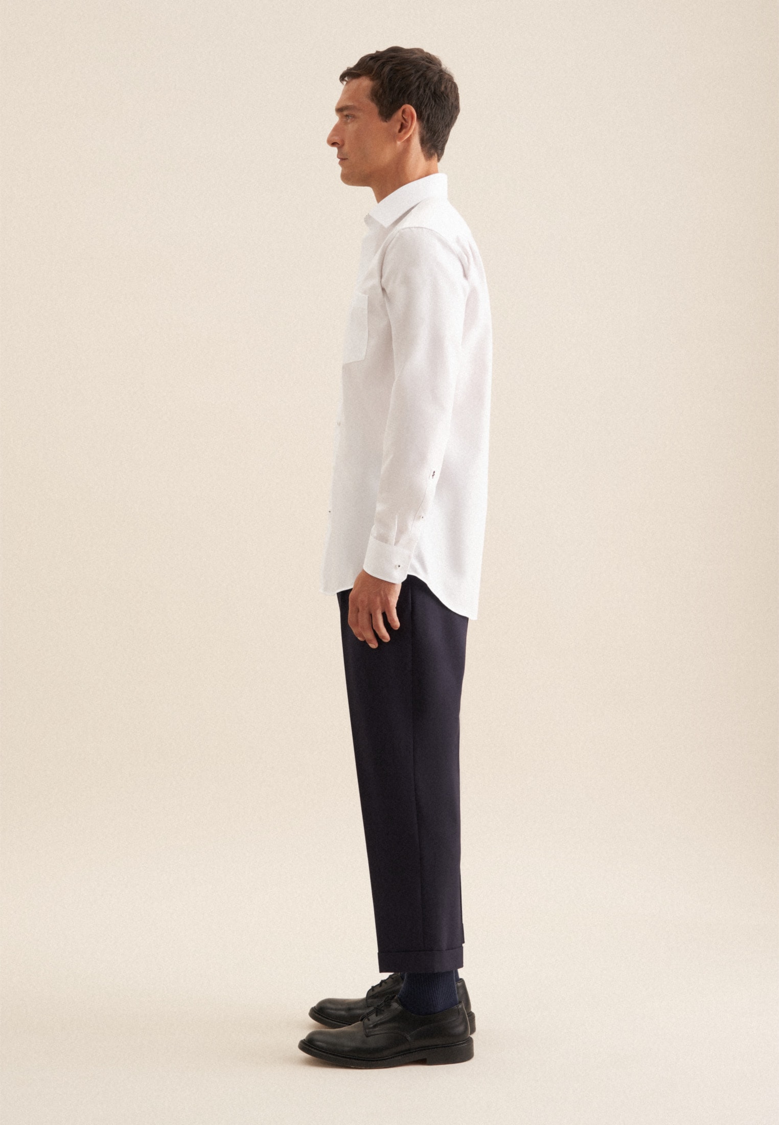 seidensticker Businesshemd »Regular« Regular 1/1 Kentkragen Uni