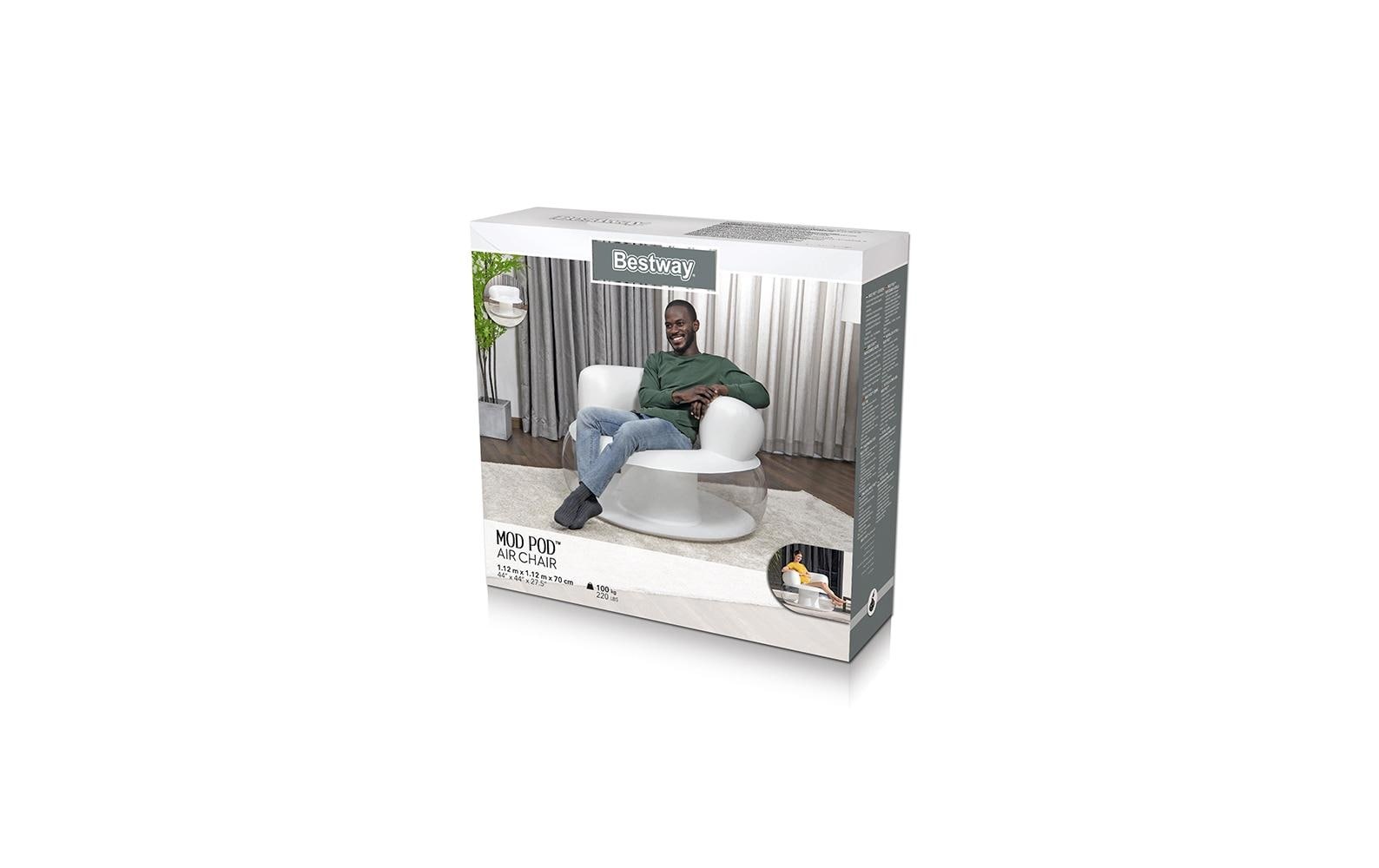 Bestway Fauteuil gonflable »ModPod assortiert, 112 x 112 cm«