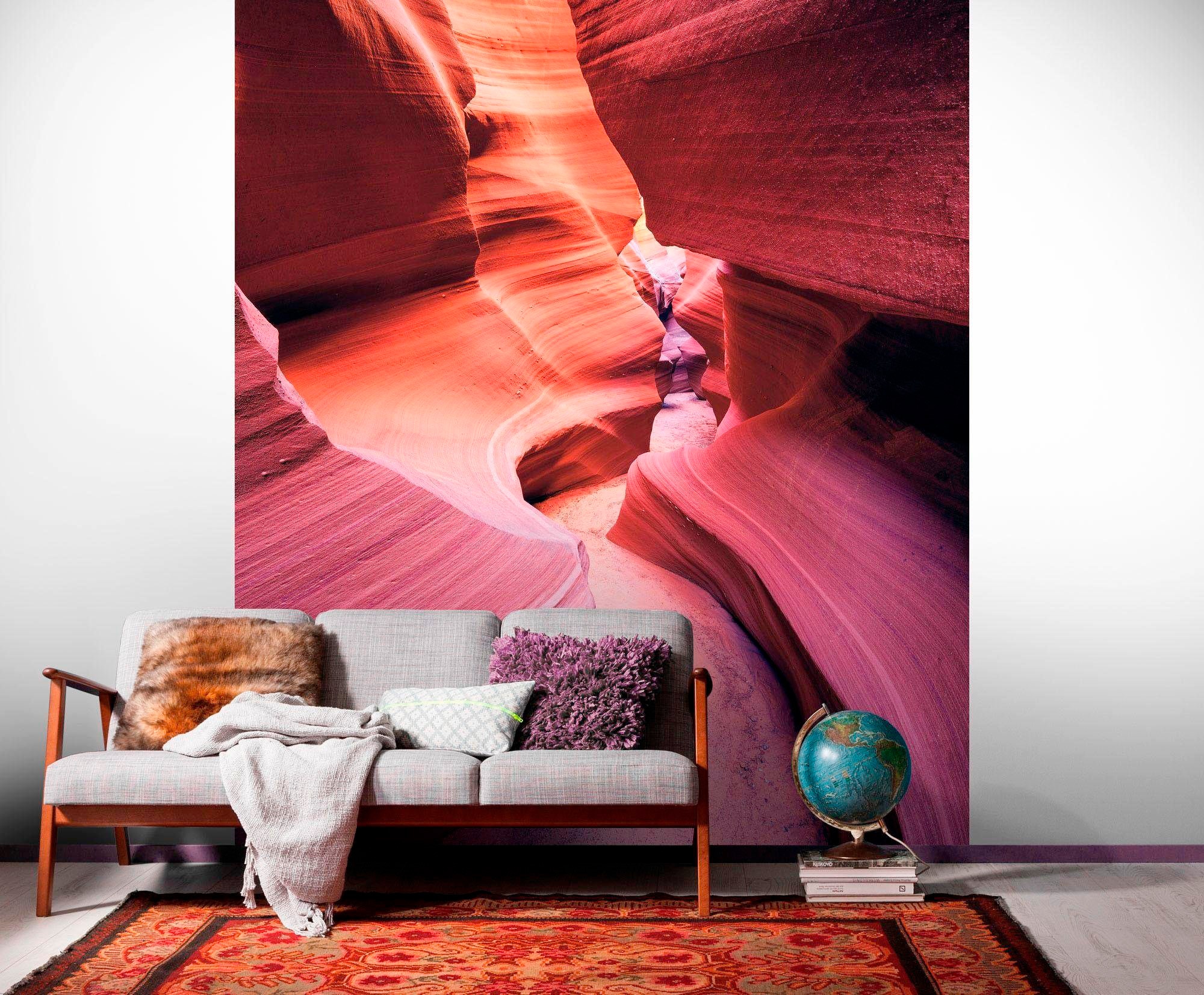 Komar Vliestapete »Digitaldruck Vlies -  Lost in Color - Grösse 200 x 250 cm« bedruckt glatt Wohnzimmer, Schlafzimmer
