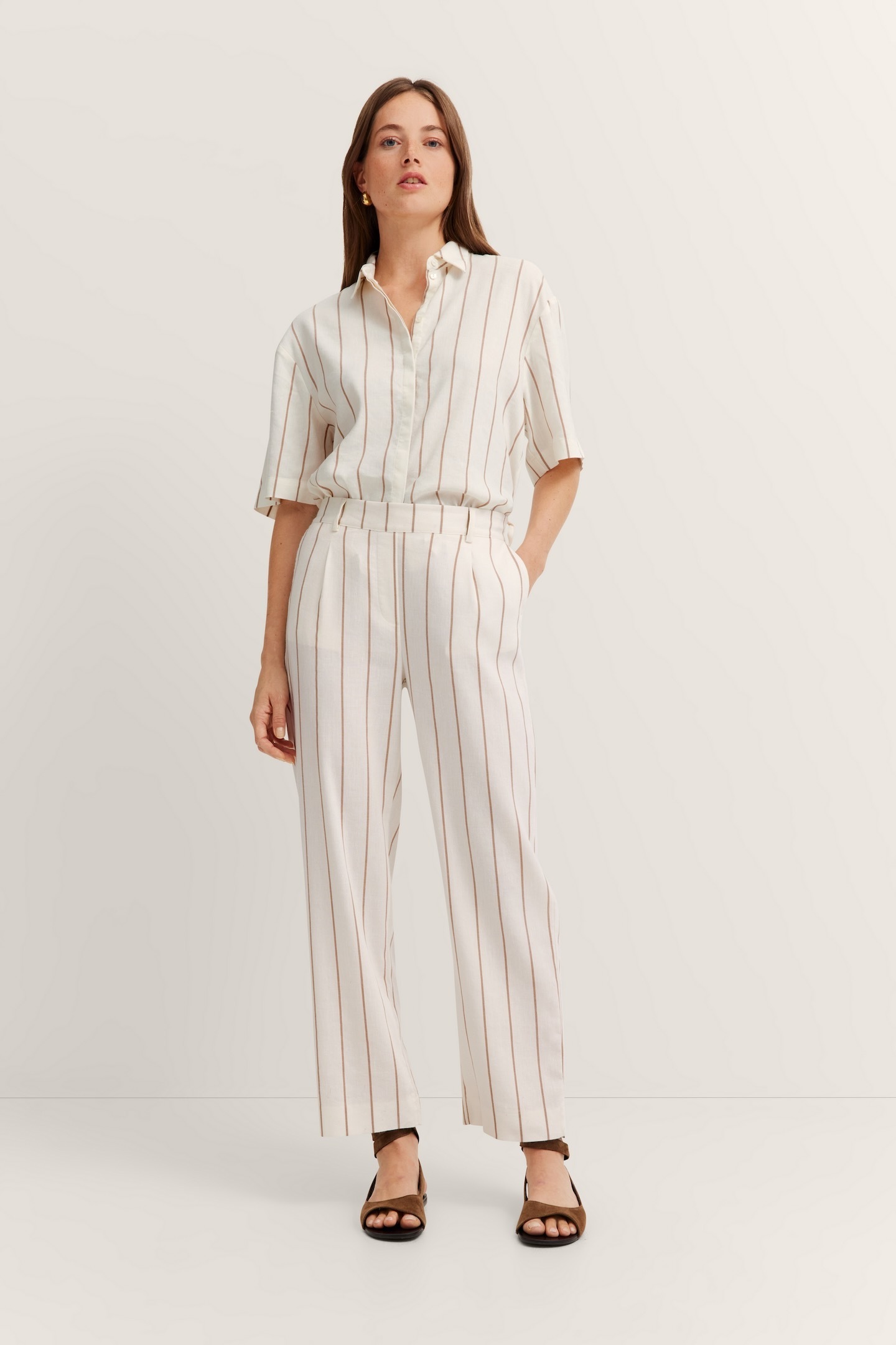 bugatti Pantalon en tissu  mit Bundfalte