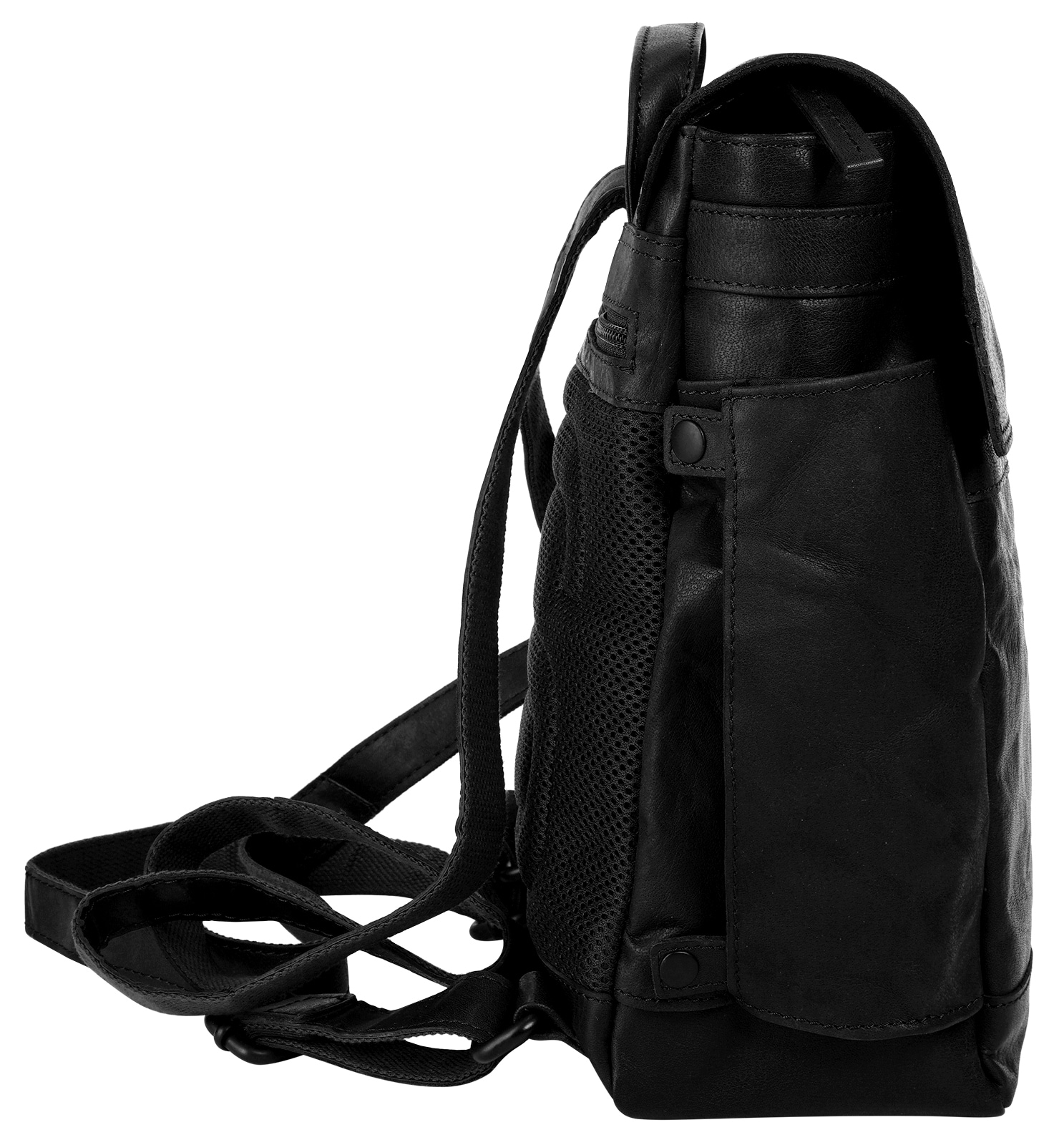 Spikes & Sparrow Sac à dos pour ordinateur portable »SPIKES & SPARROW Herren, Damen echt Leder« cuir véritable