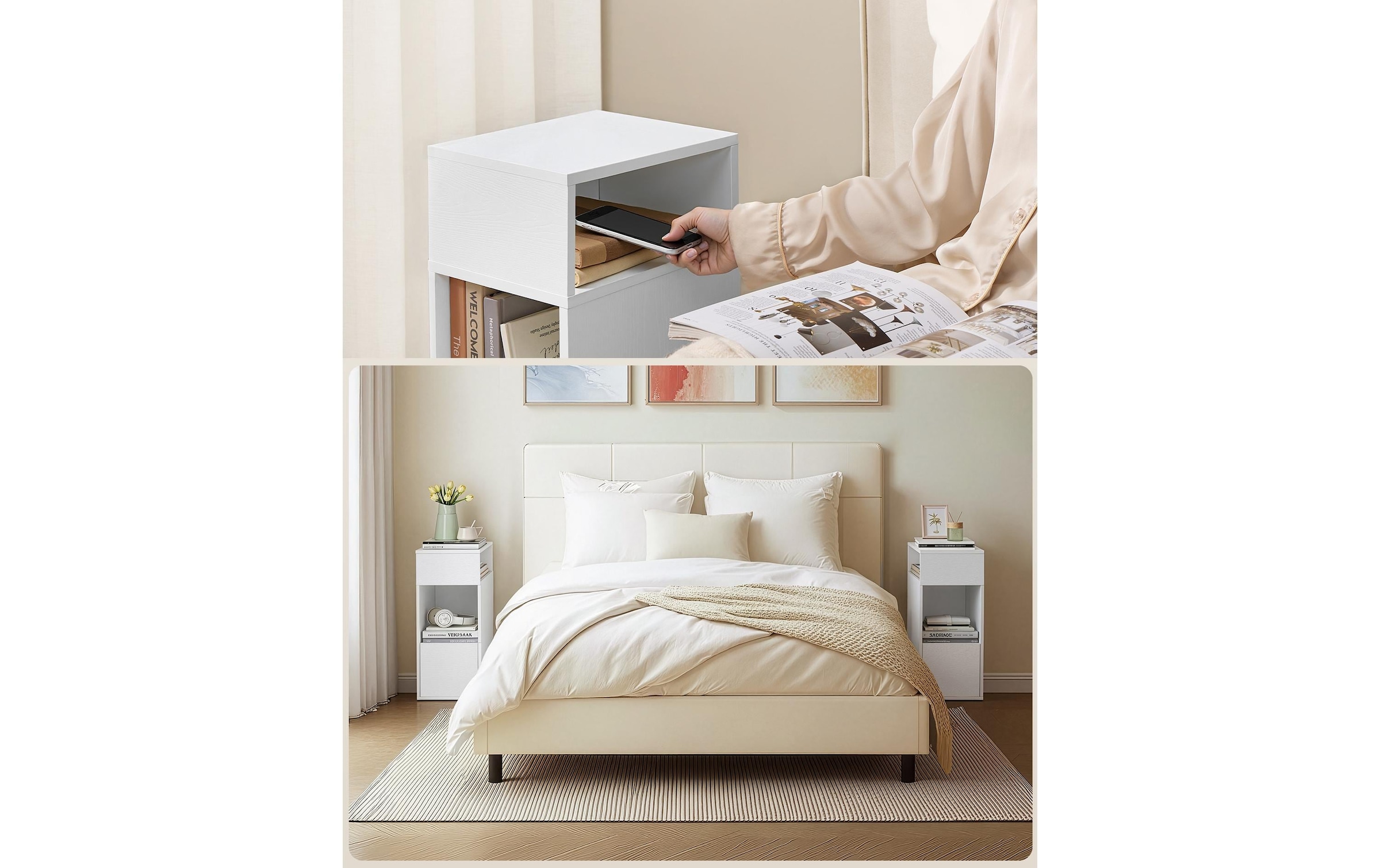 SONGMICS Nachttisch »25 x 59.4 cm«