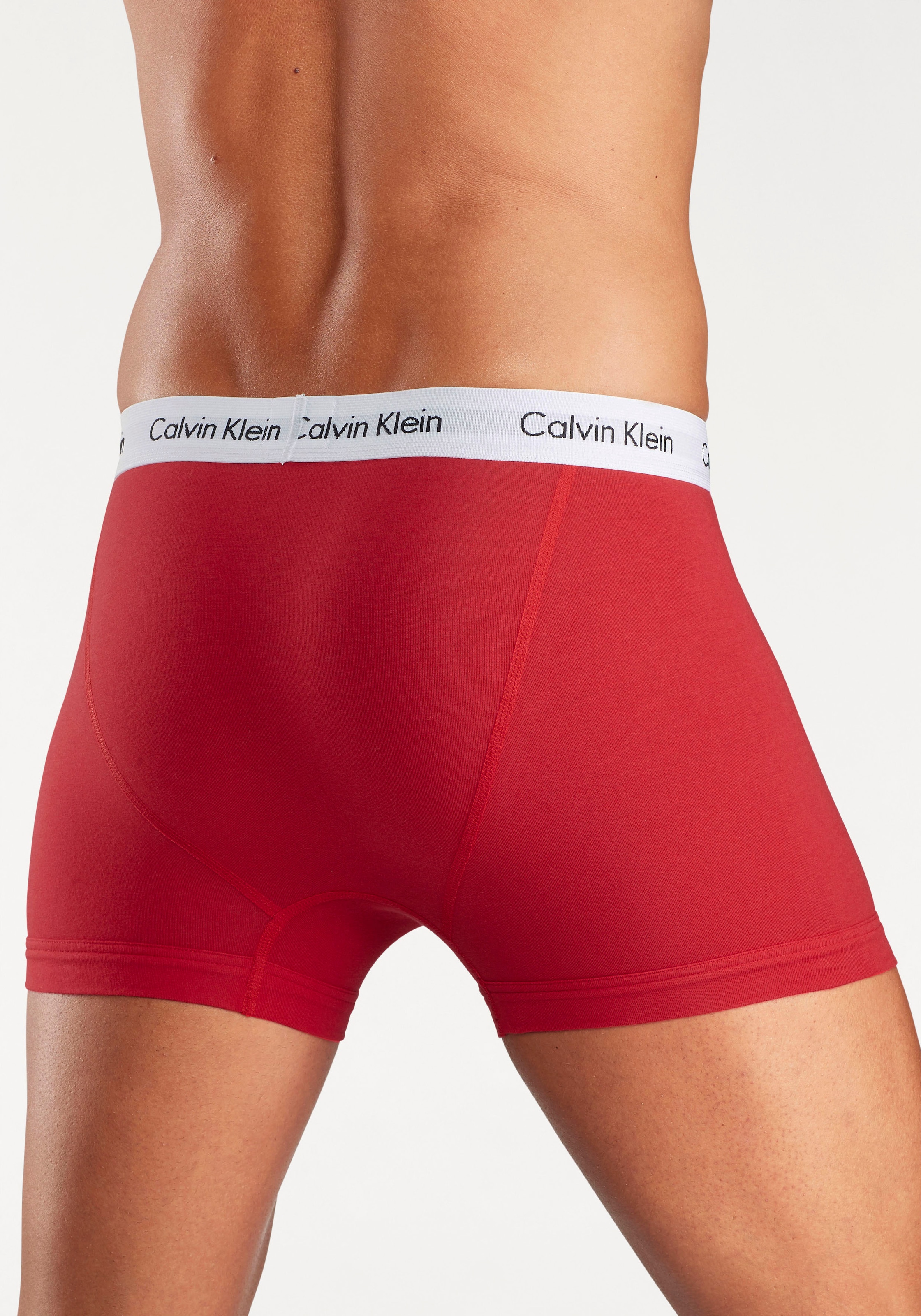 Calvin Klein Underwear Boxer »CK Boxer 3x« 3 cuis mit Logoschriftzug am Bund