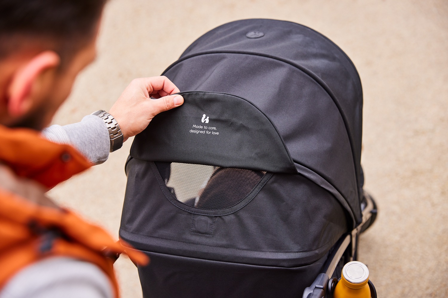 Hauck Kinder-Buggy »Dreiradbuggy, Rapid 3 Air, black« 22 kg mit schwenk/feststellbarem Vorderrad; Lufträder; bis 22 kg belastbar