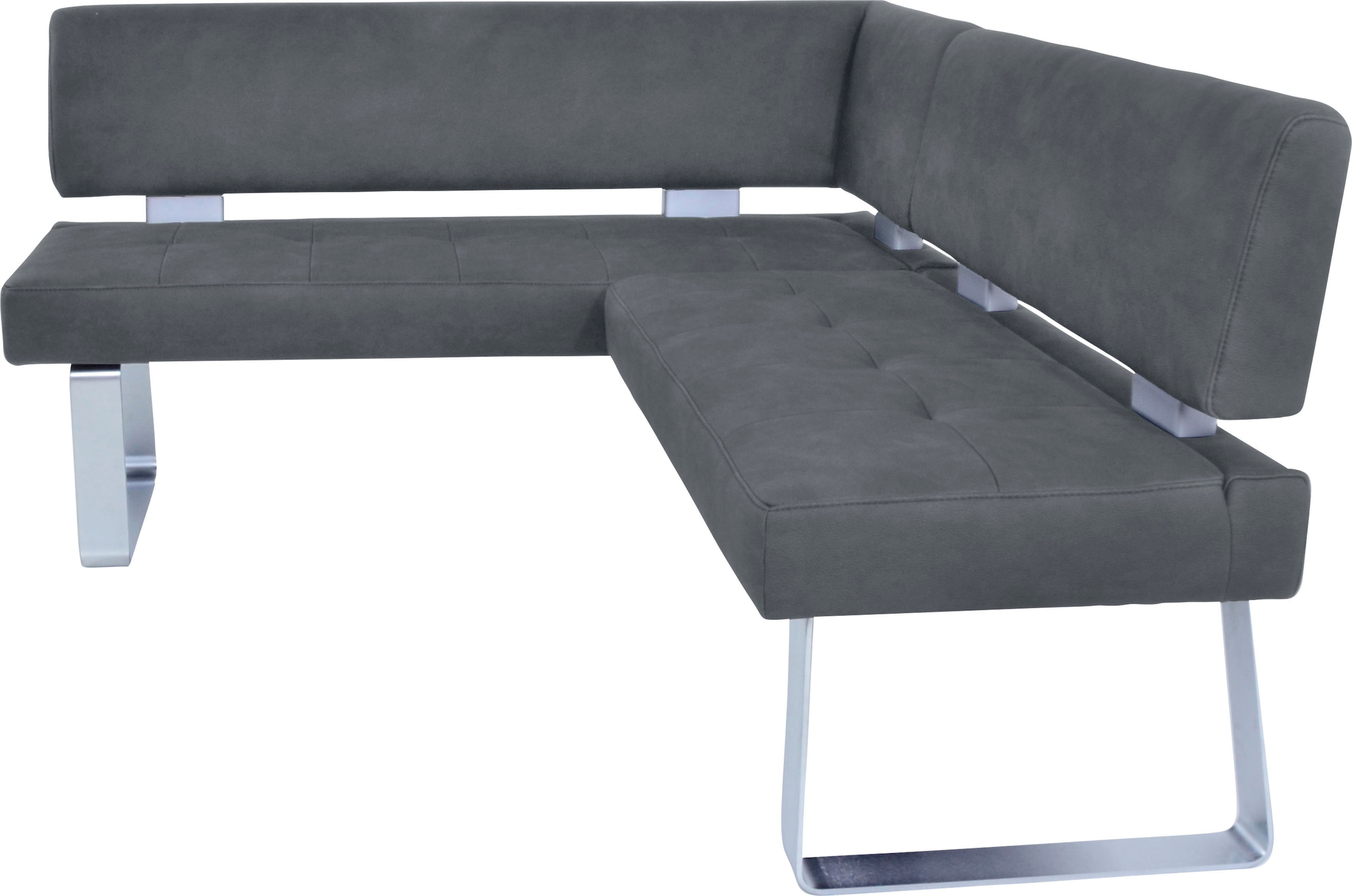 K+W Komfort & Wohnen Banc d'angle »Santos II Esszimmerbank« rembourré, banquette d'angle, choix de côté long 180 cm droite ou gauche