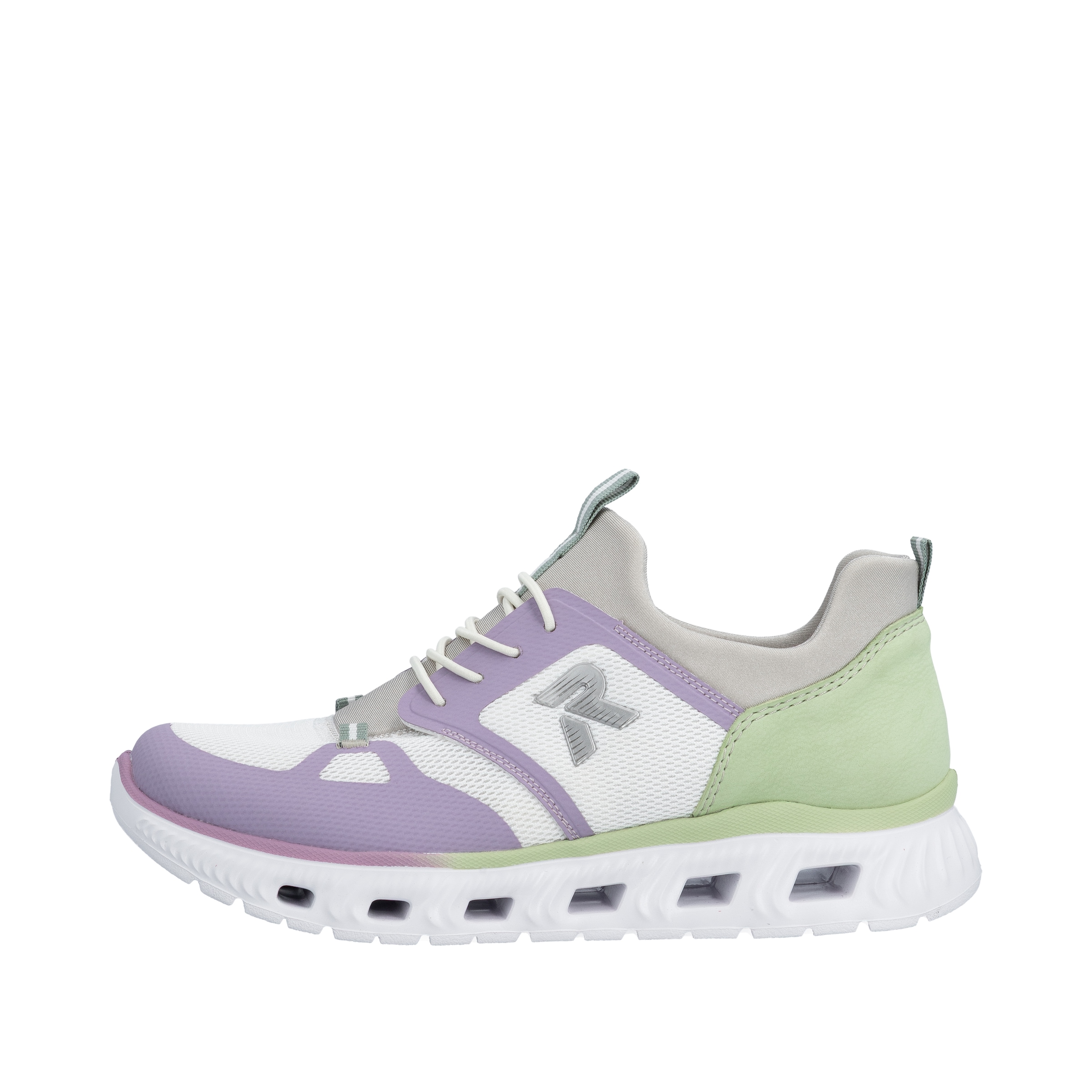 Rieker Baskets slip-on  Mocassin, sneaker décontracté, chaussure basse avec semelle intérieure MemoSoft