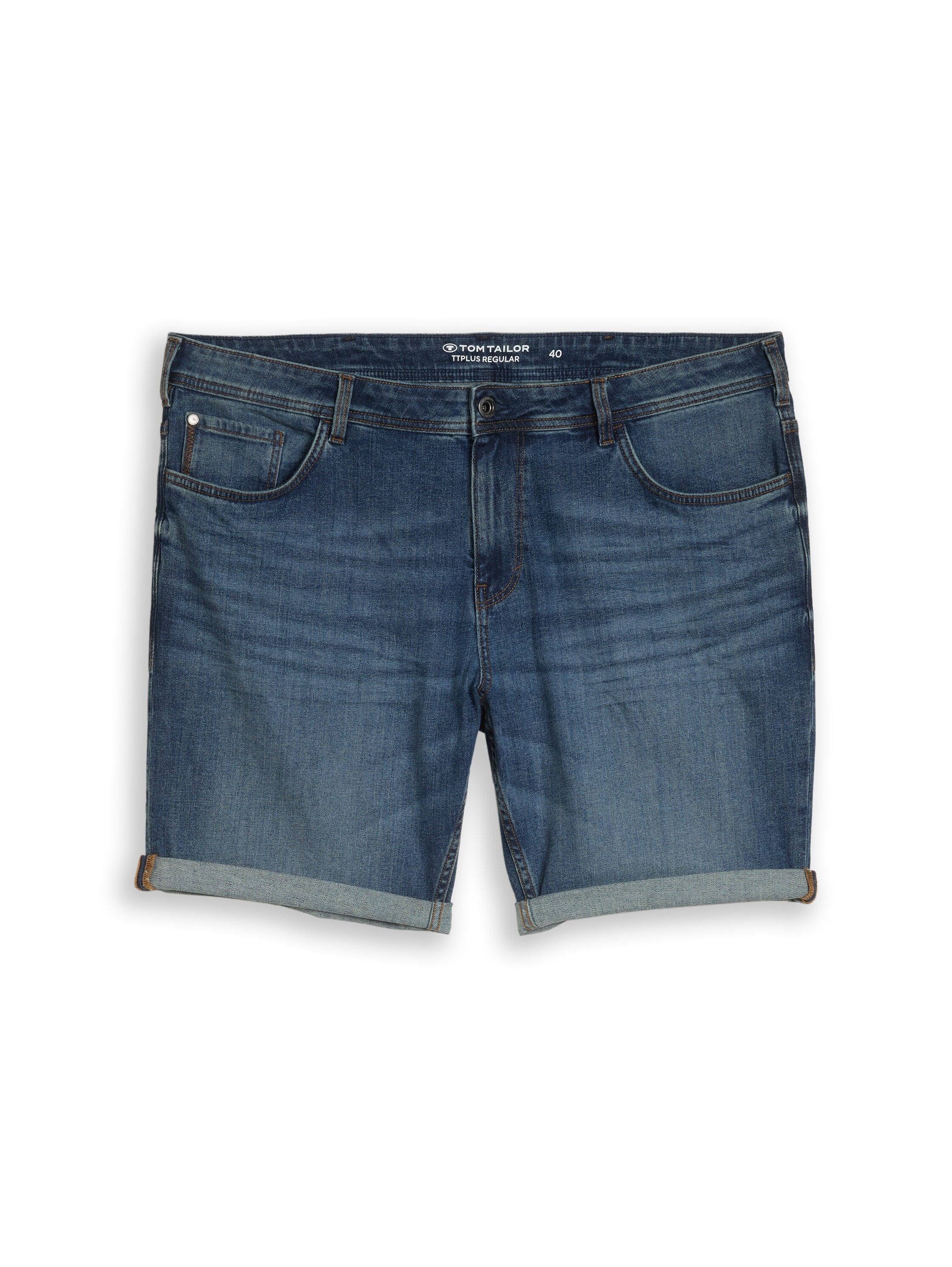 TOM TAILOR PLUS Short en jean style 5 poches - Grandes tailles