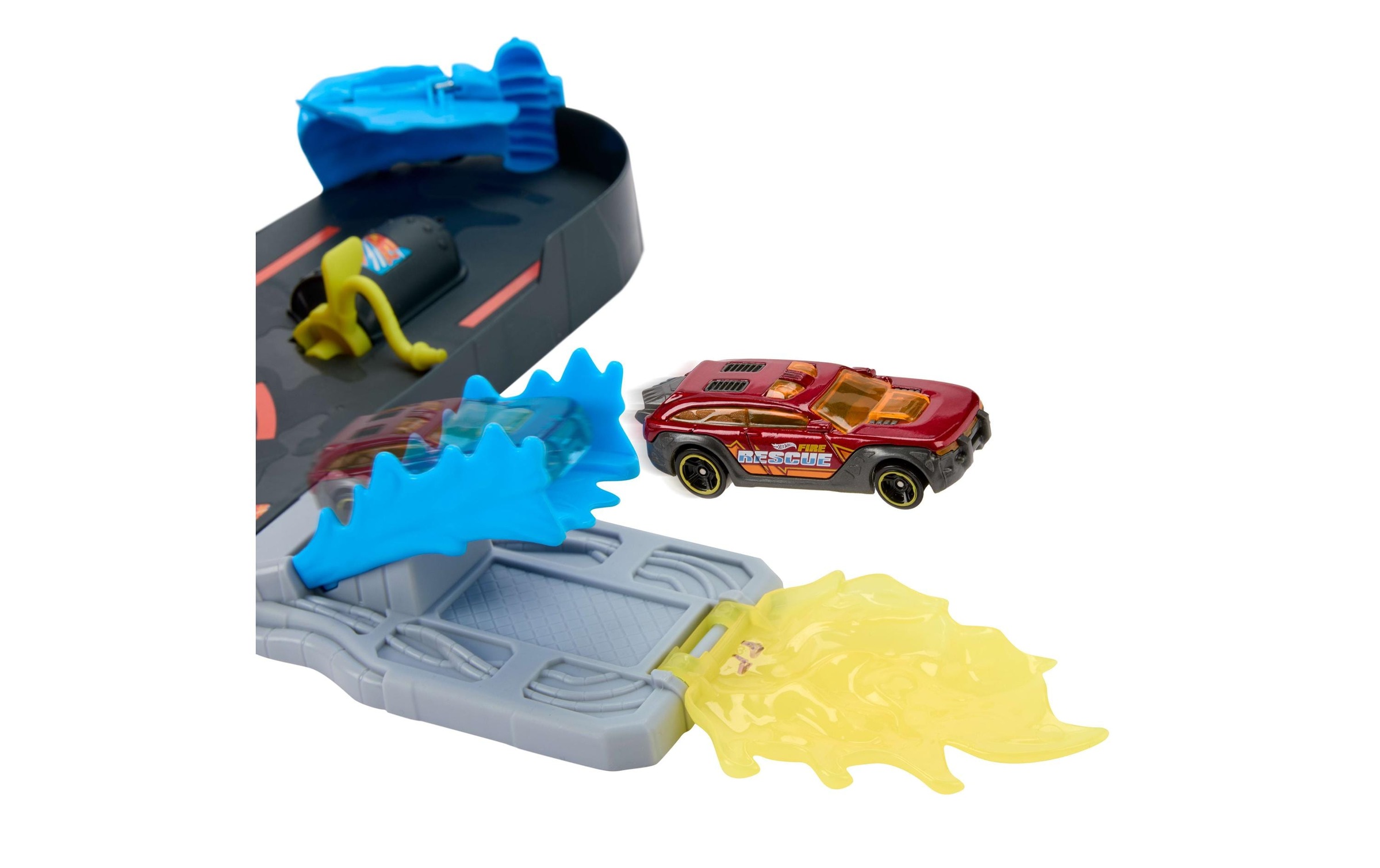 Hot Wheels Autorennbahn »Hot Wheels City Super Feuerwehrwache«
